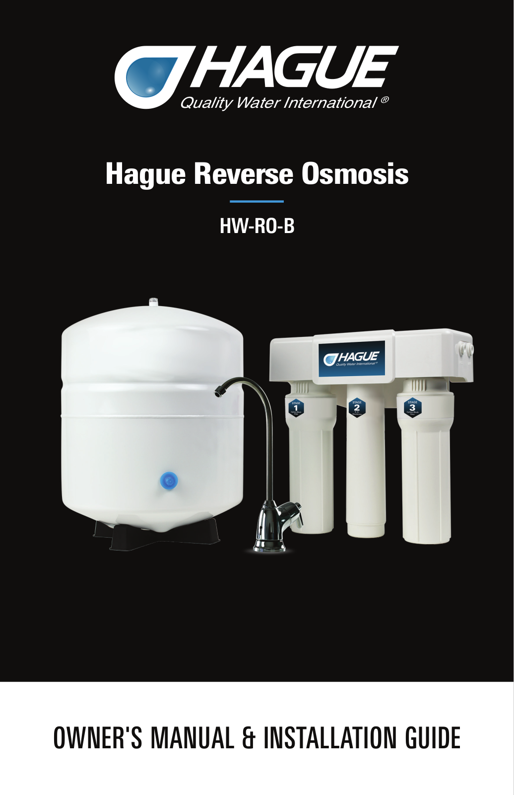Hague Hw-ro-b User Manual - ManualMachine.com