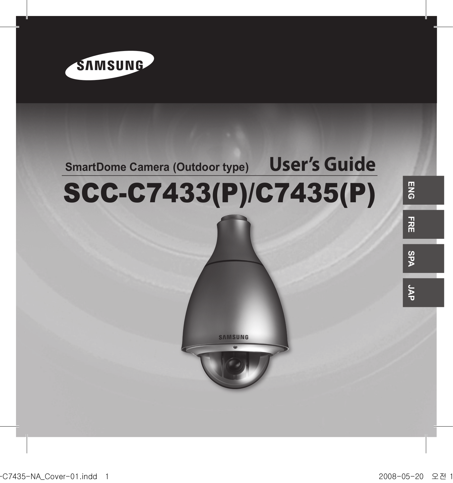 Samsung SCC-C7435P, SCC-C7433P User Manual