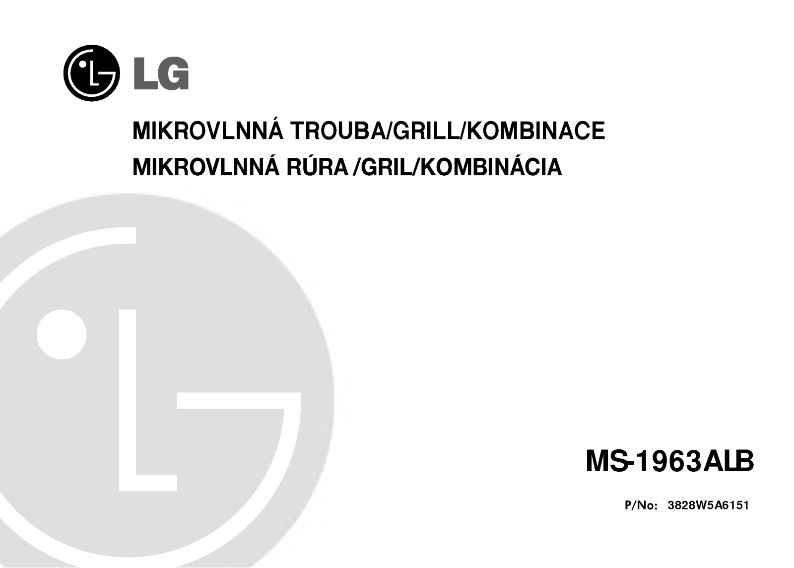 Lg MS-1963ALB User Manual