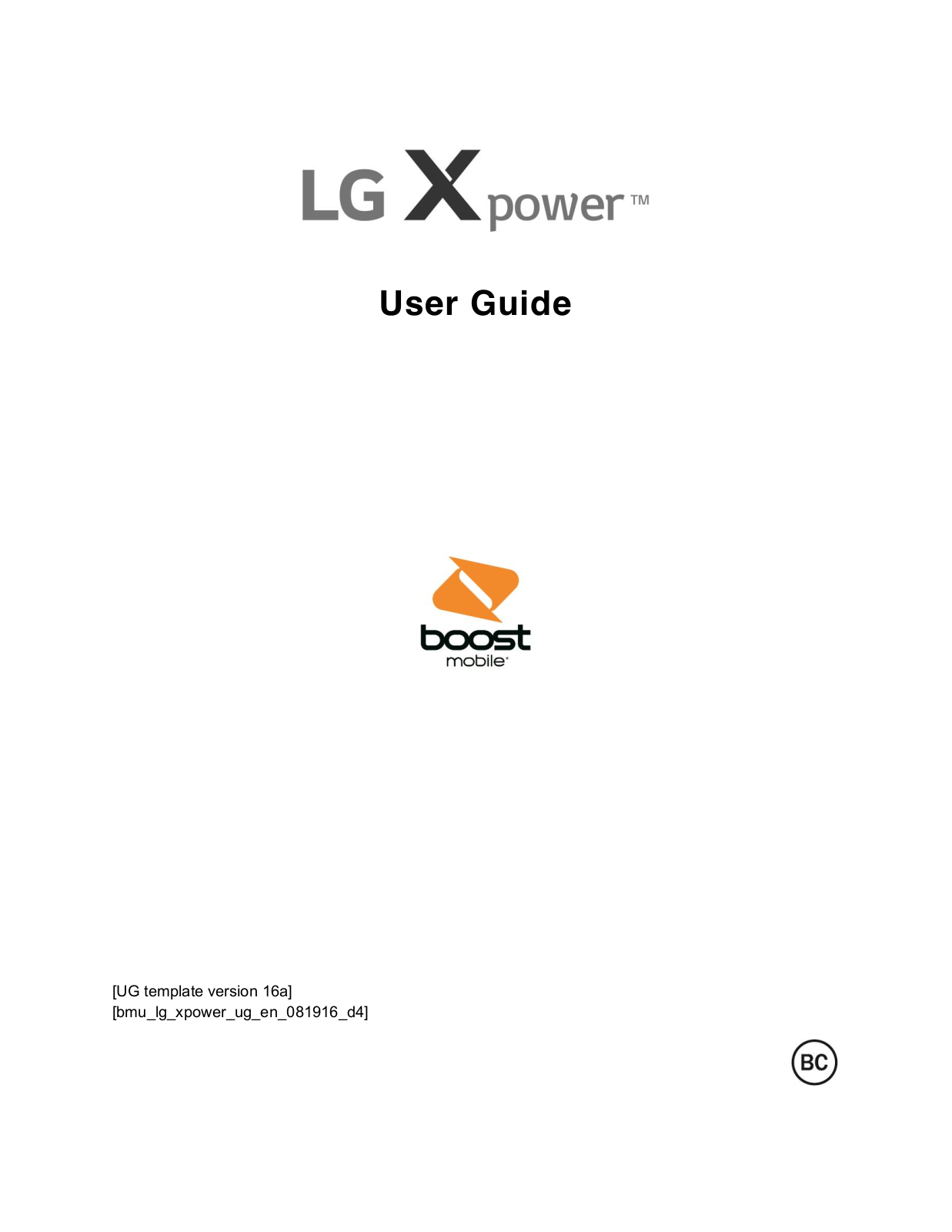 LG LS755 User Guide