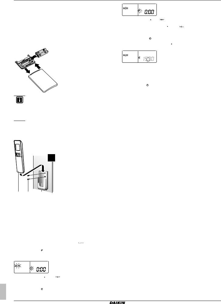 Daikin FTXTM30R2V1B, FTXTM40R2V1B Operation manuals