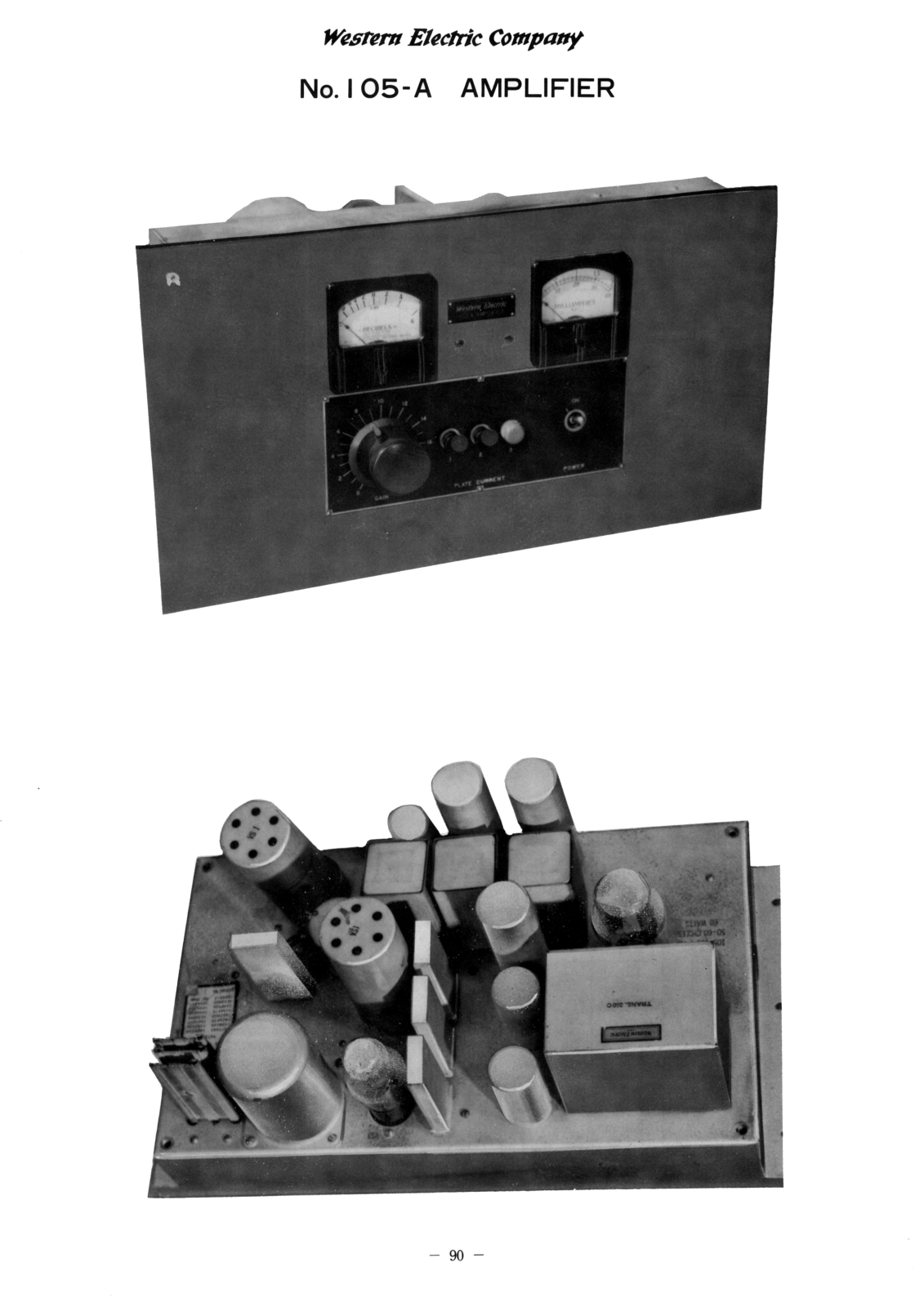 Western Electric 105-A Schematic