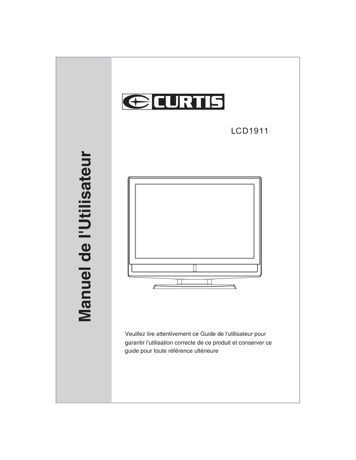 Curtis LCD1911 User Manual 2