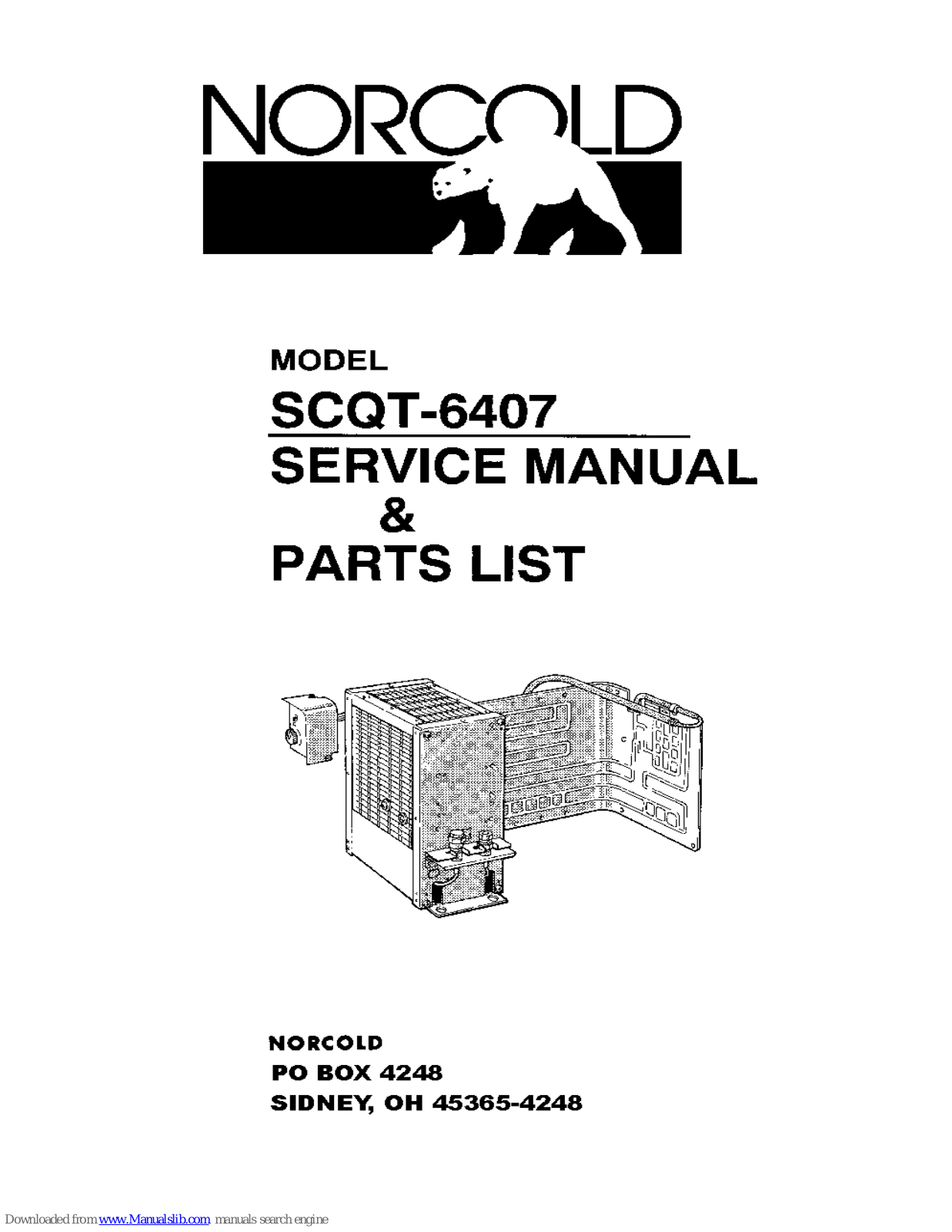 Norcold SCQT-6407 Service Manual