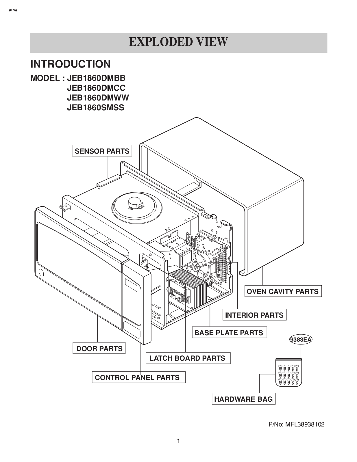 Lg Jeb1860smss, Jeb1860smss, Jeb1860sm1ss Service Manual