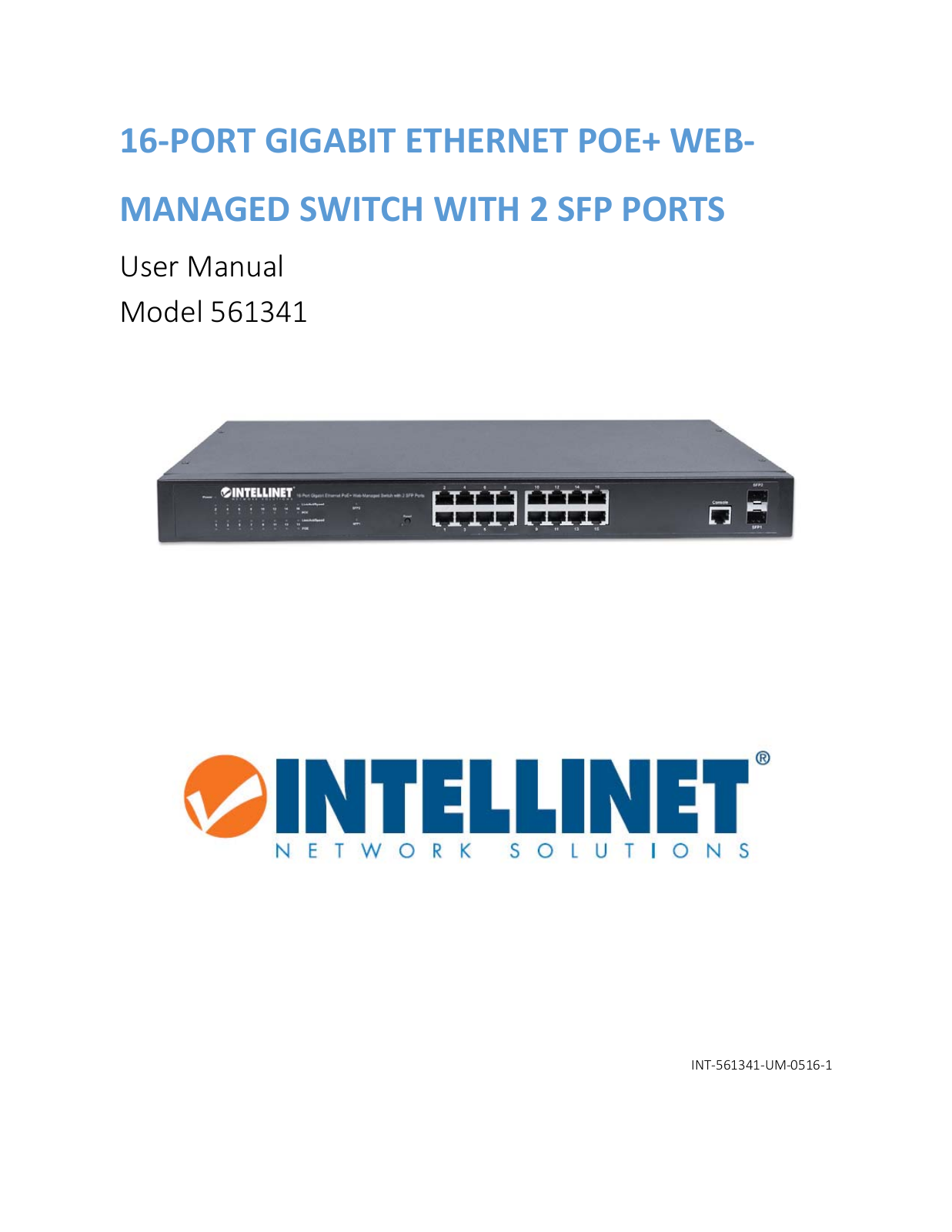 Intellinet 561341 User Manual