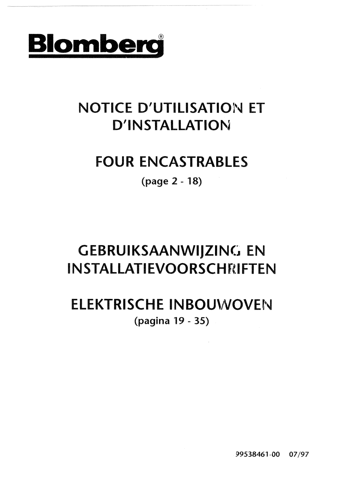 VEDETTE 55KP4BB User Manual