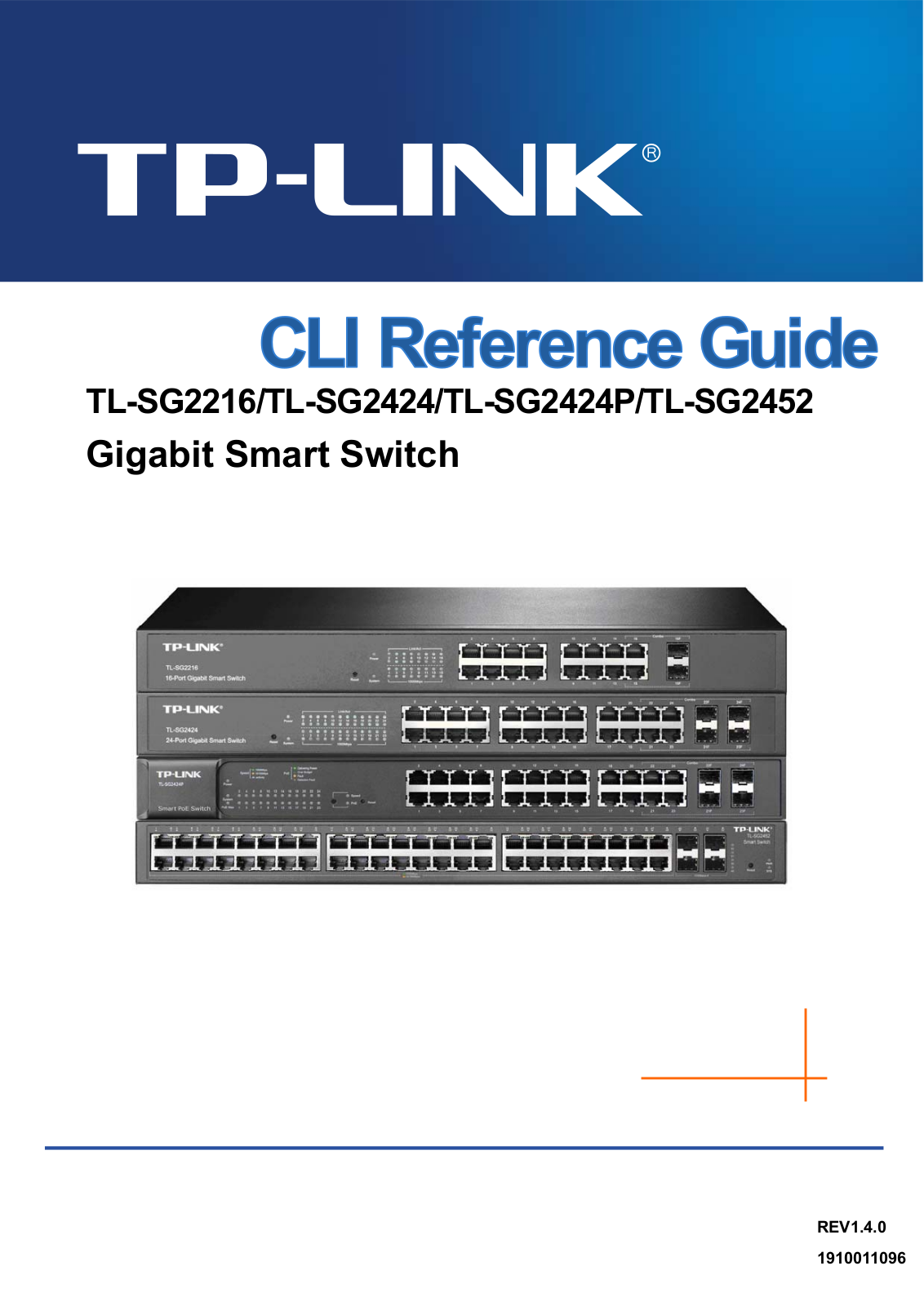 TP-Link TL-SG2216, TL-SG2424 CLI Reference Guide