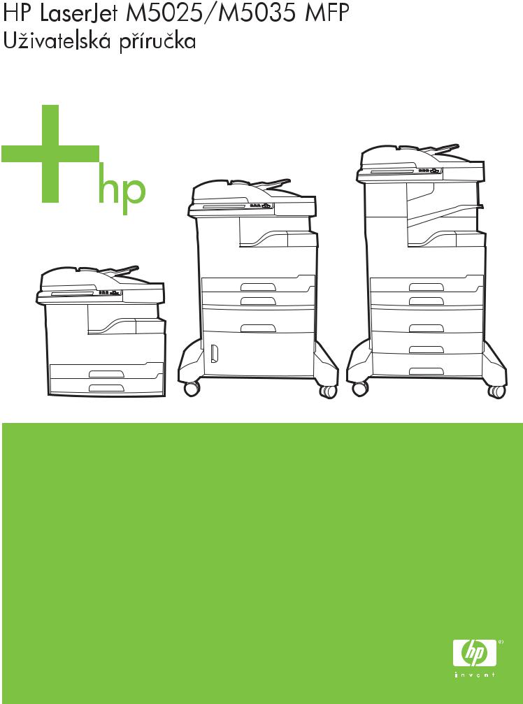 Hp LASERJET M5035 MFP, LASERJET M5025 MFP User Manual