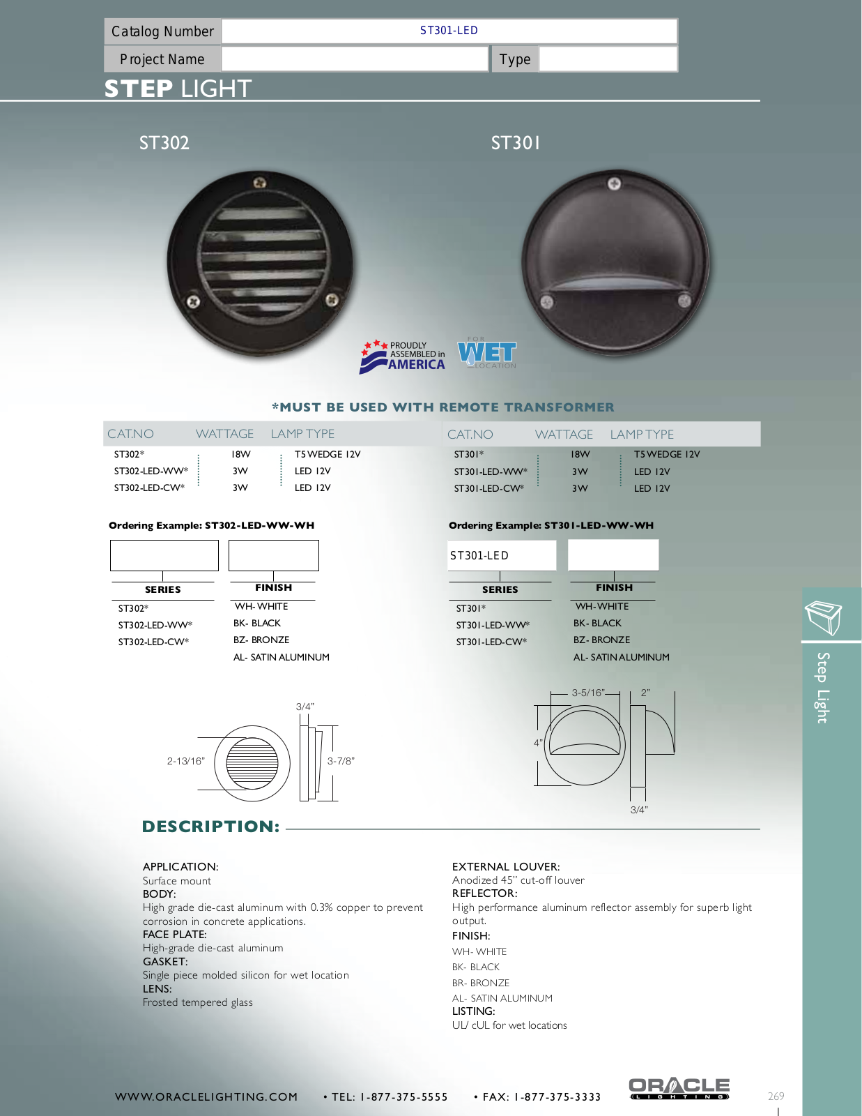 Oracle ST301 User Manual