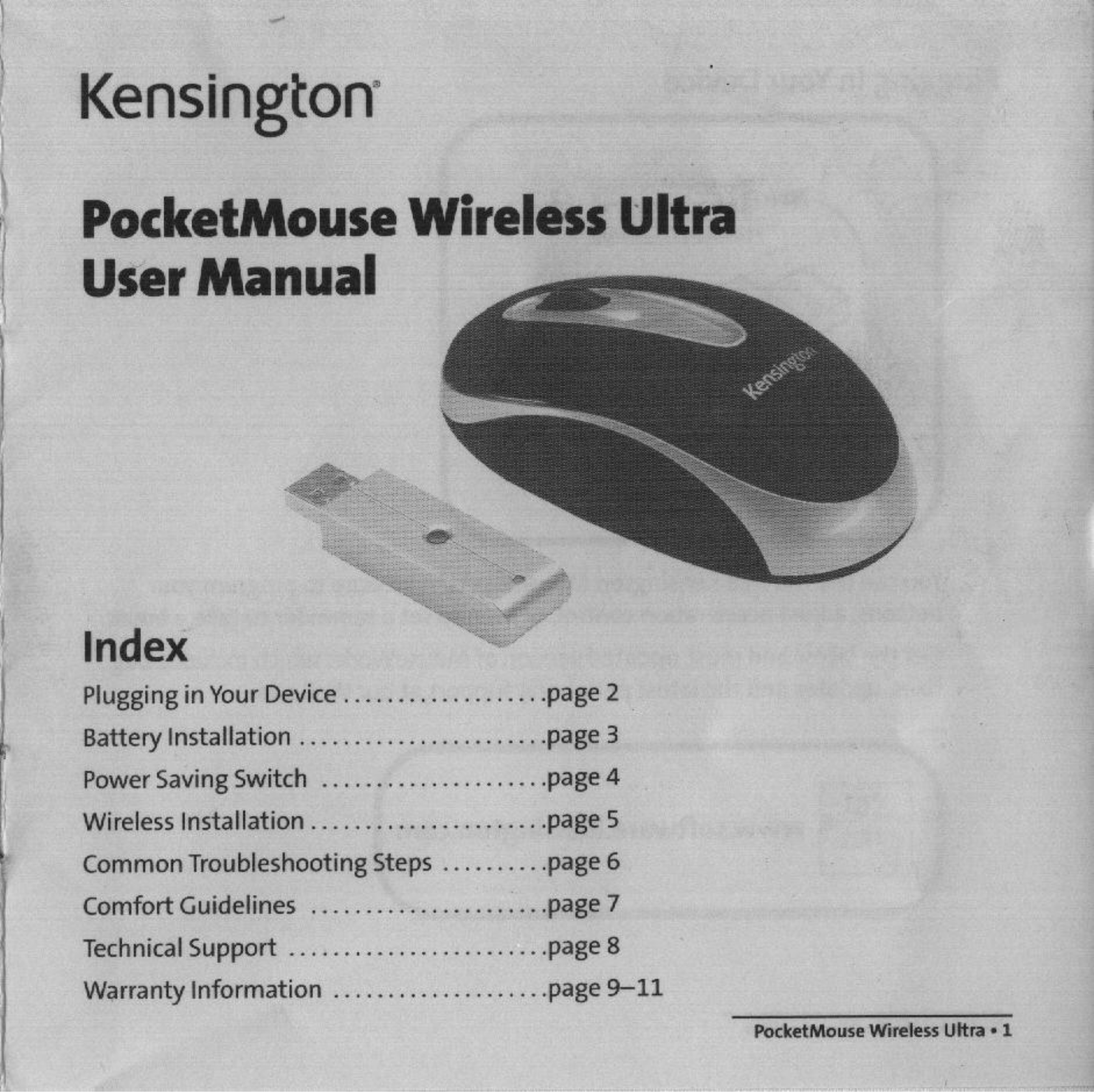 Kensington 64380 User Manual