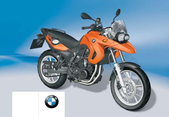 BMW F 650 GS 2009 Owner's Manual
