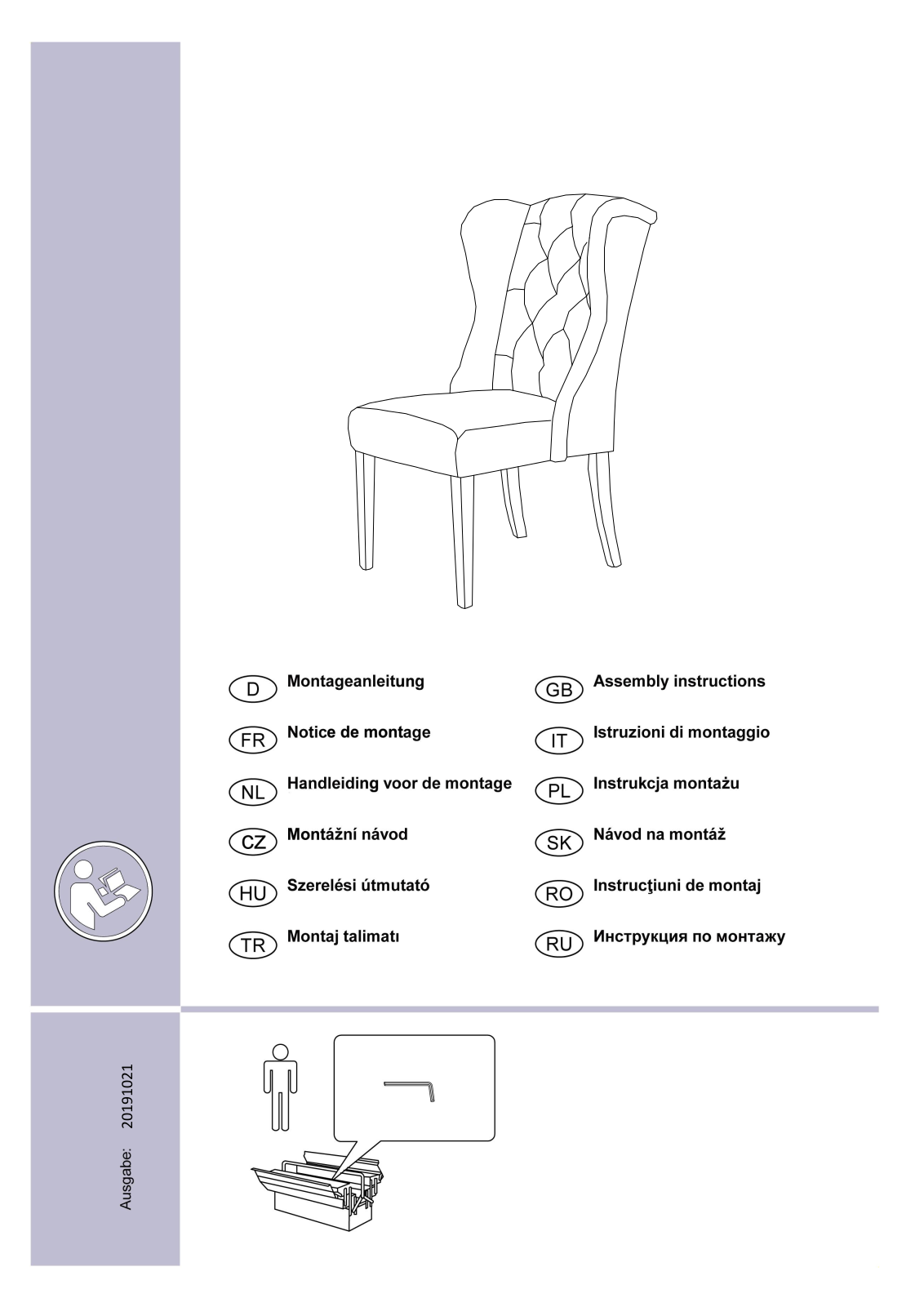 Home affaire Liao Assembly instructions