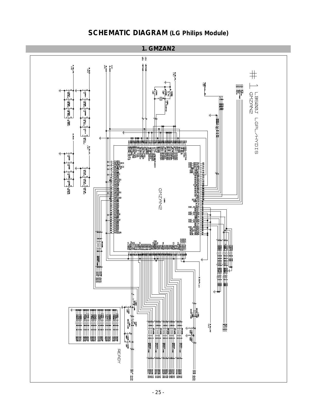 LG L1510S, LB500J-EL Schematics