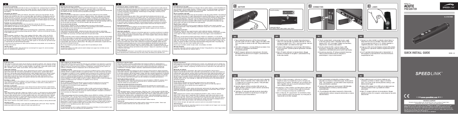 Speed-Link SL-6198-RRBK User Manual