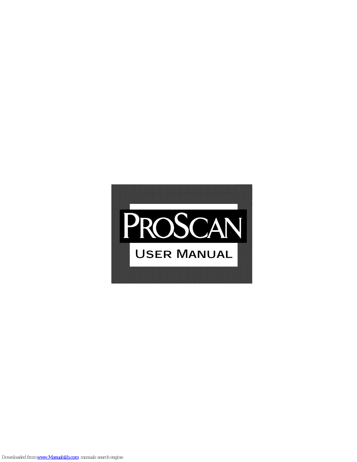 ProScan PS27115FE1BC, PS27115FE1BC2, PS27115YX1BC, PS27115YX1BC2 User Manual - ManualMachine.com