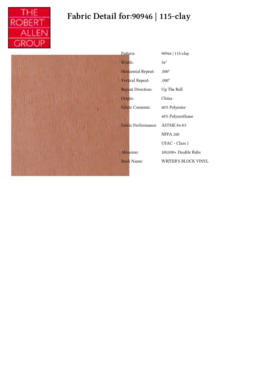 Duralee CRAL4506 Specifications - ManualMachine.com
