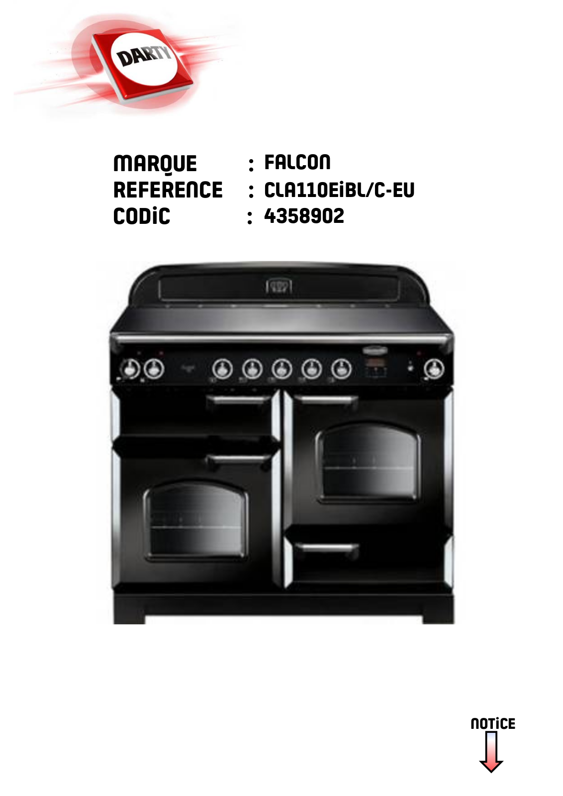 RANGEMASTER CLA110CRB, CLA110CRC User Manual