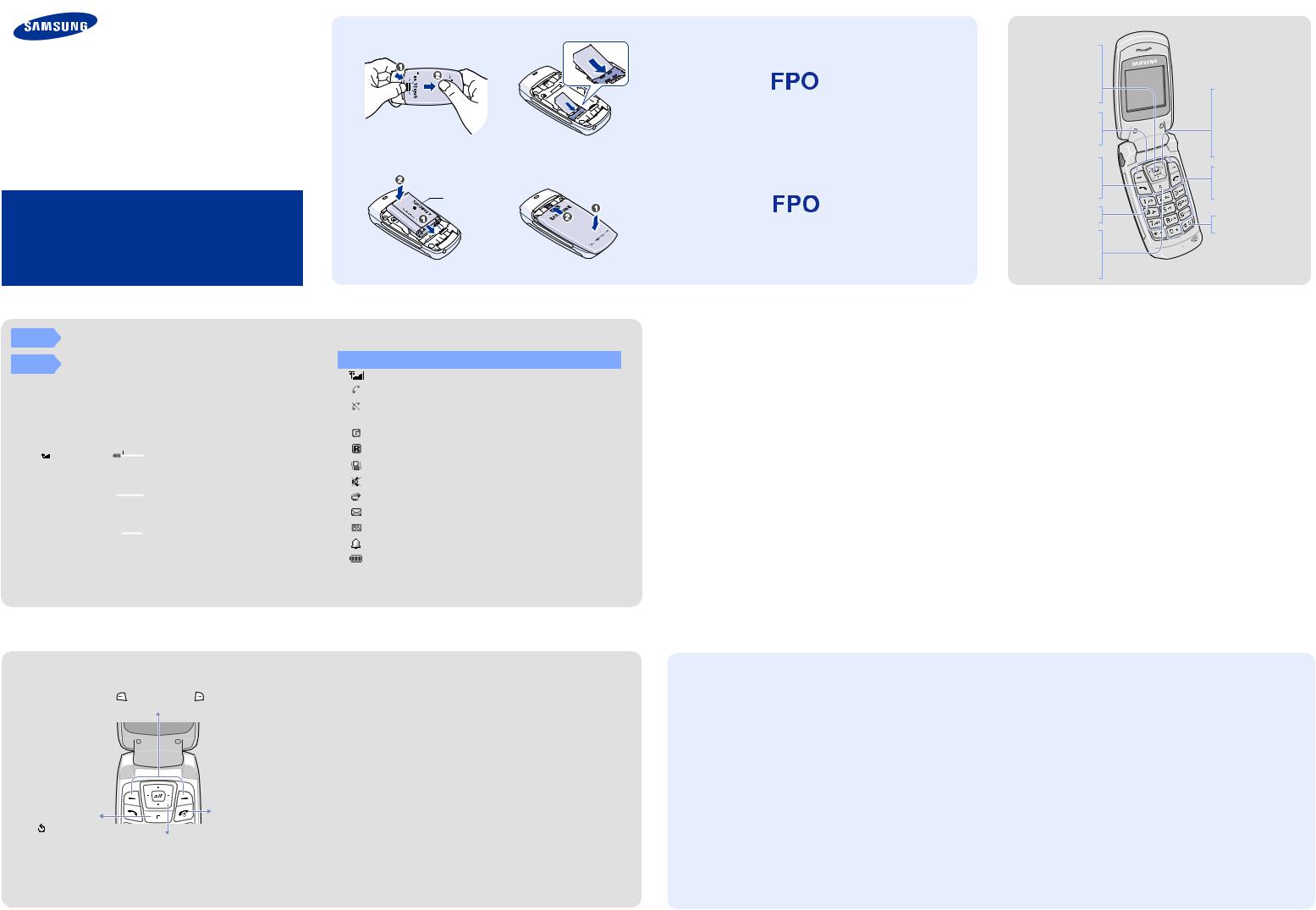 Samsung SGHC275L Users Manual