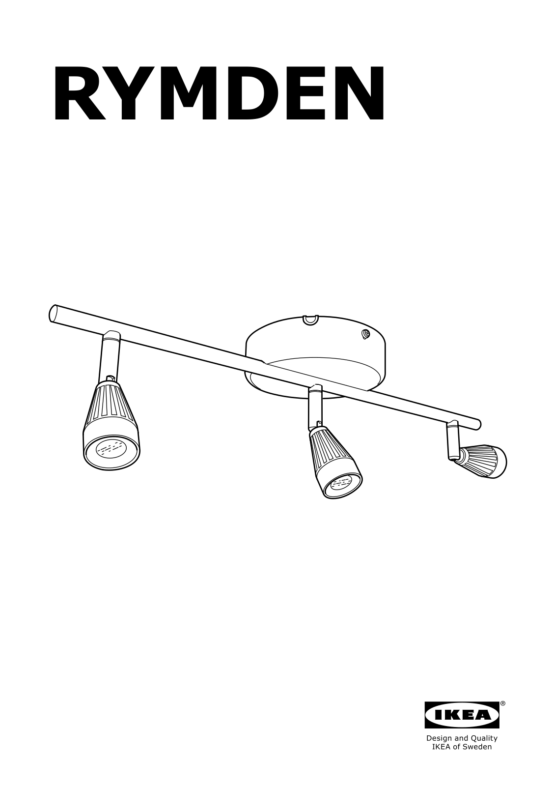 IKEA RYMDEN User Manual