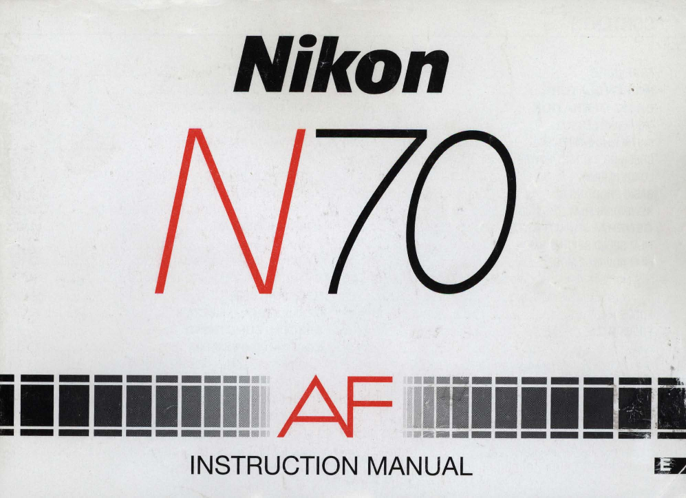 Nikon N70 User Manual
