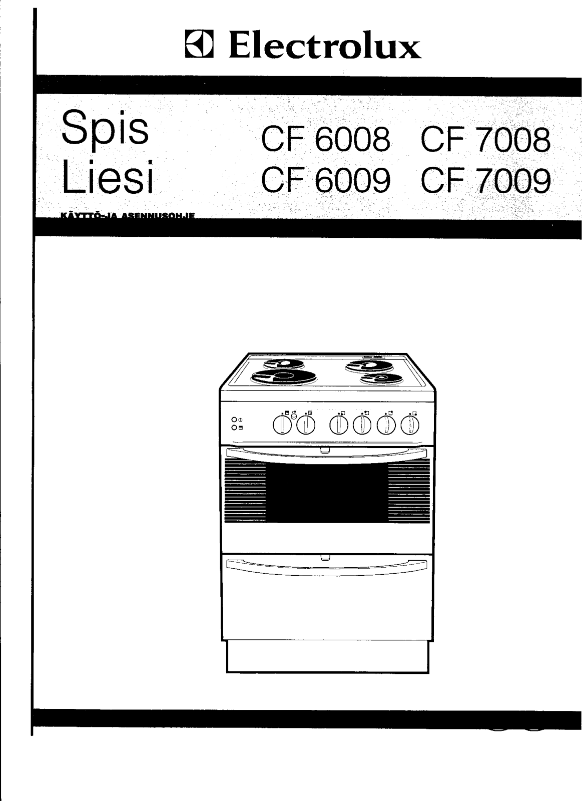 AEG CF7008 User Manual