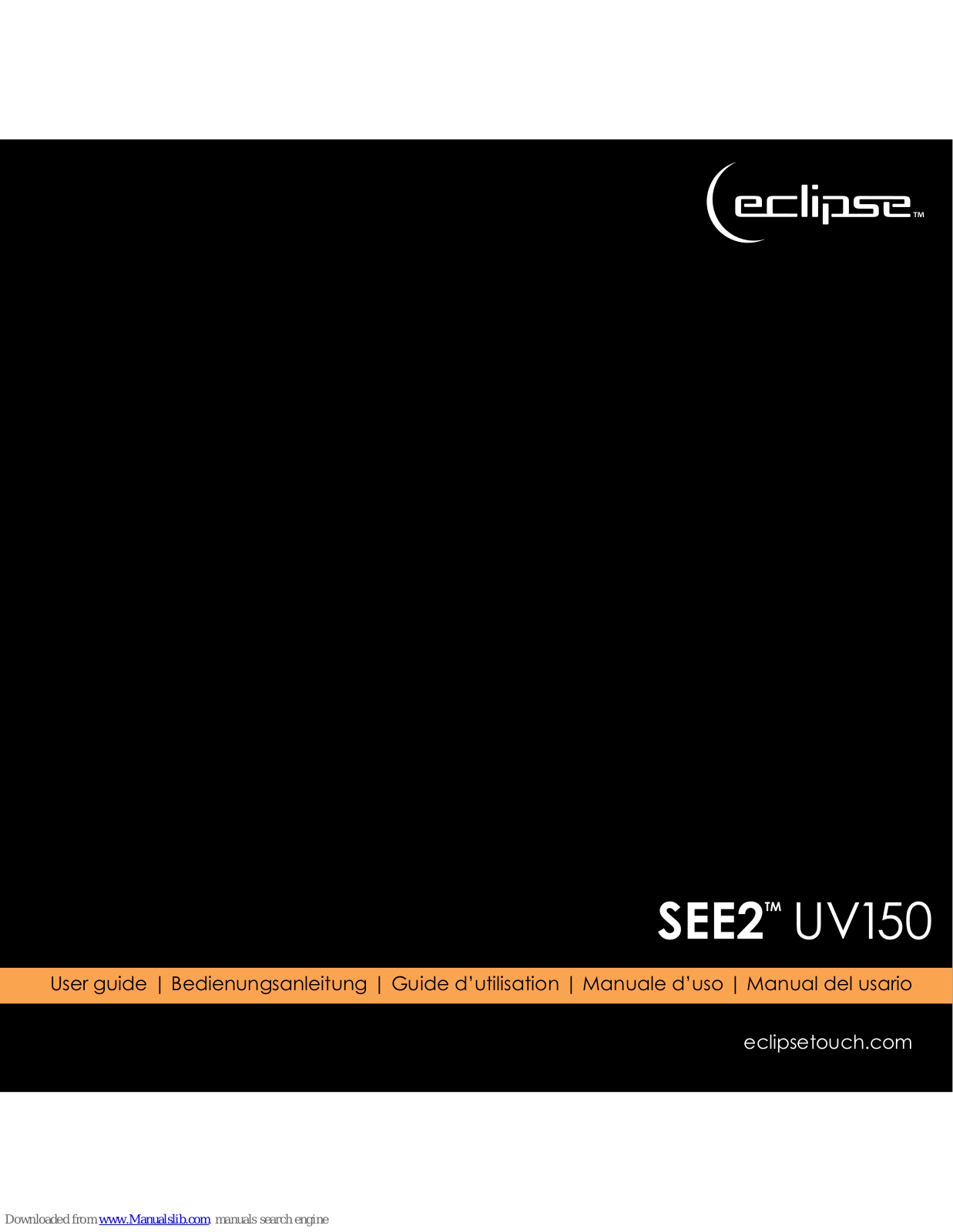 Eclipse SEE2 UV150 User Manual