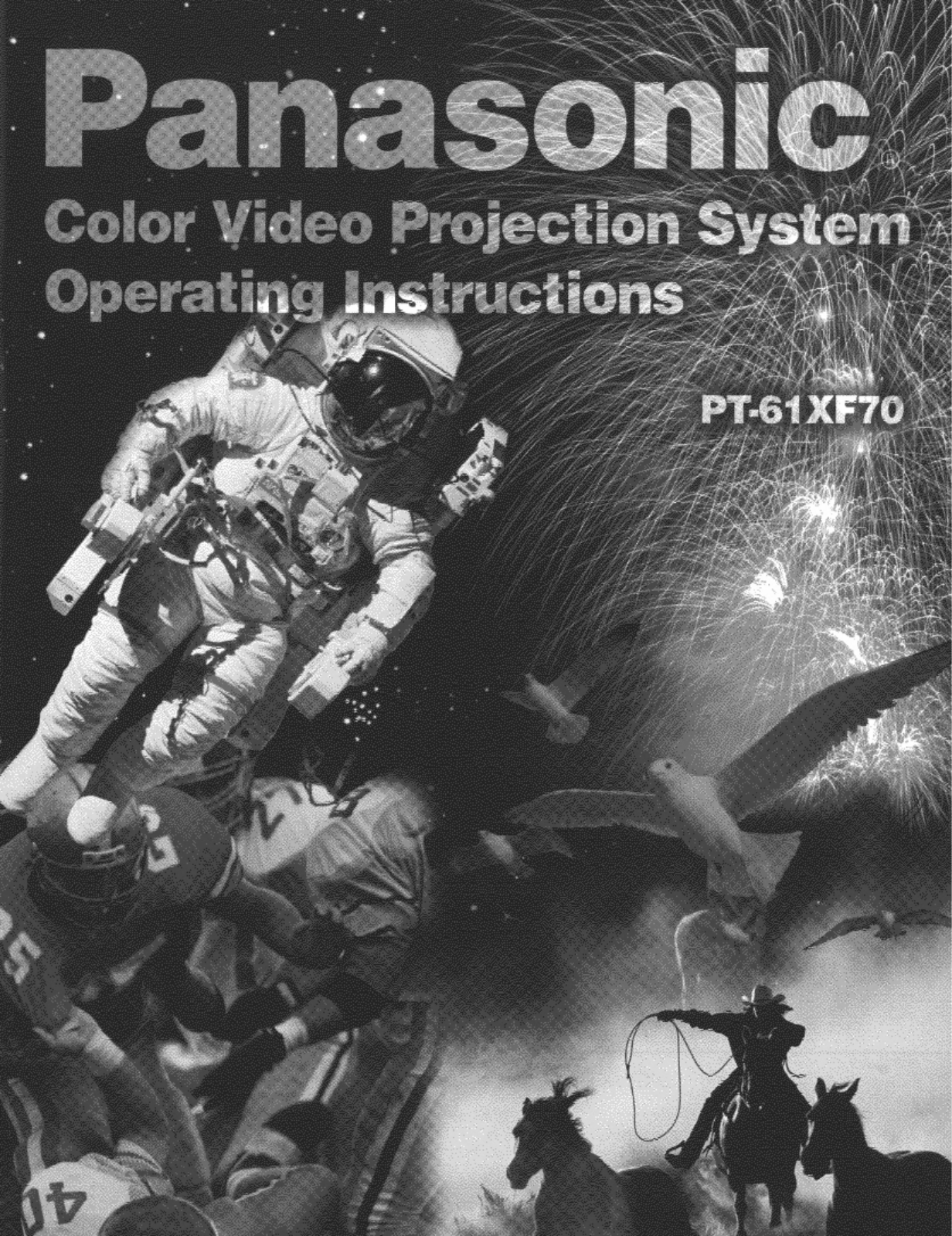 Panasonic pt-61xf70 Operation Manual