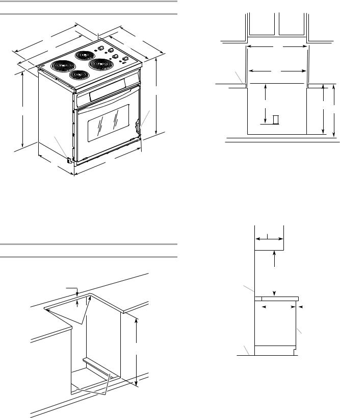 Whirlpool RS610PXGW, RS675PXGB, RS675PXGQ, RS675PXGT Installation Instructions