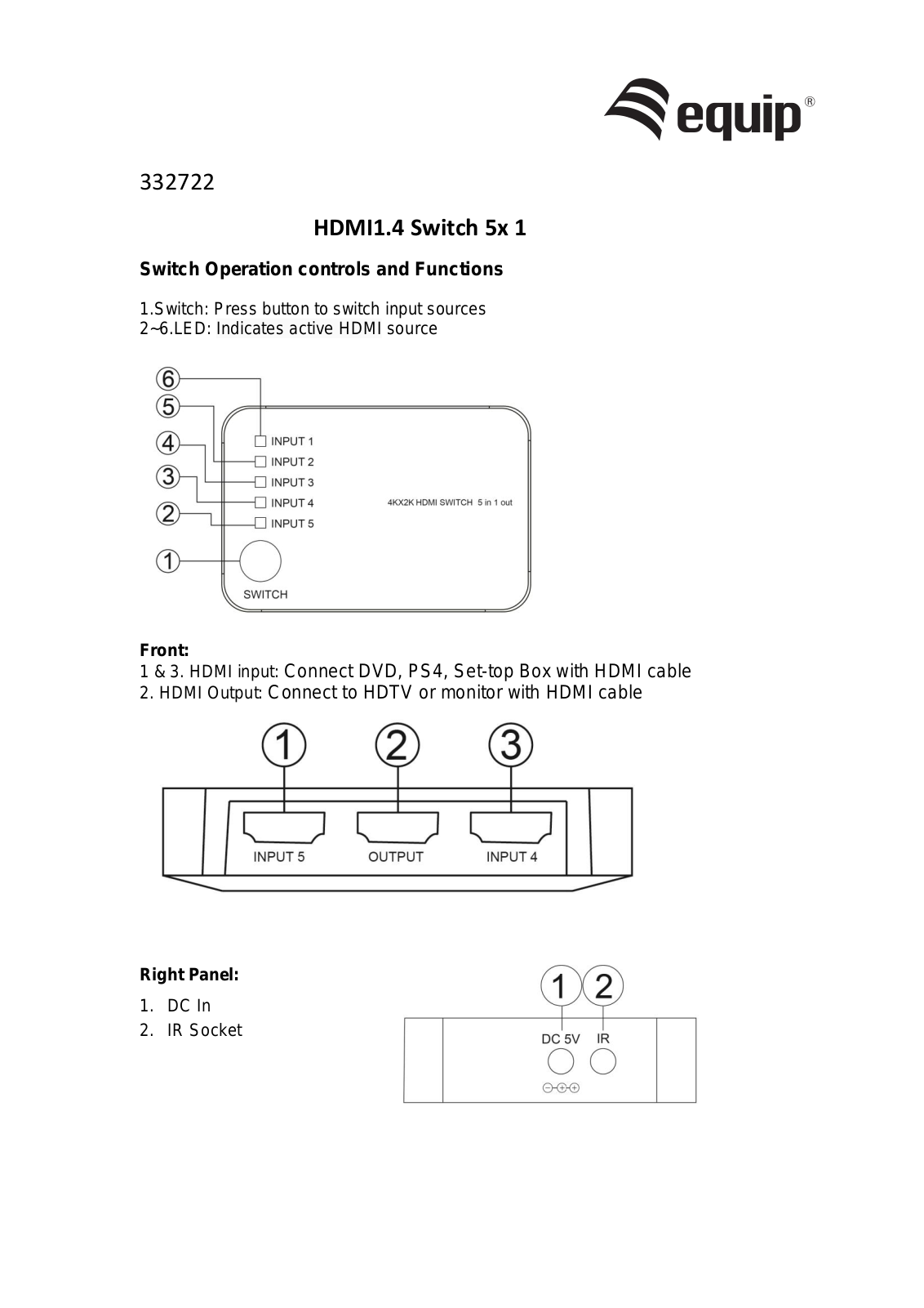 Equip 332722 User Manual - ManualMachine.com