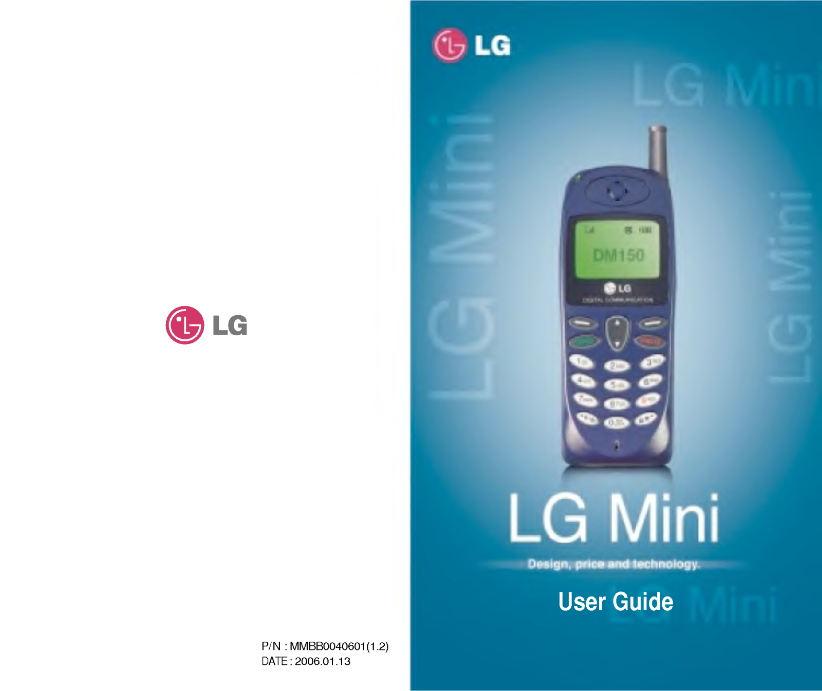 LG LGDM150 User Manual