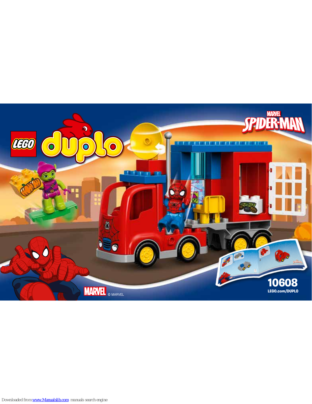 LEGO SPIDER-MAN 10608 Building Instructions