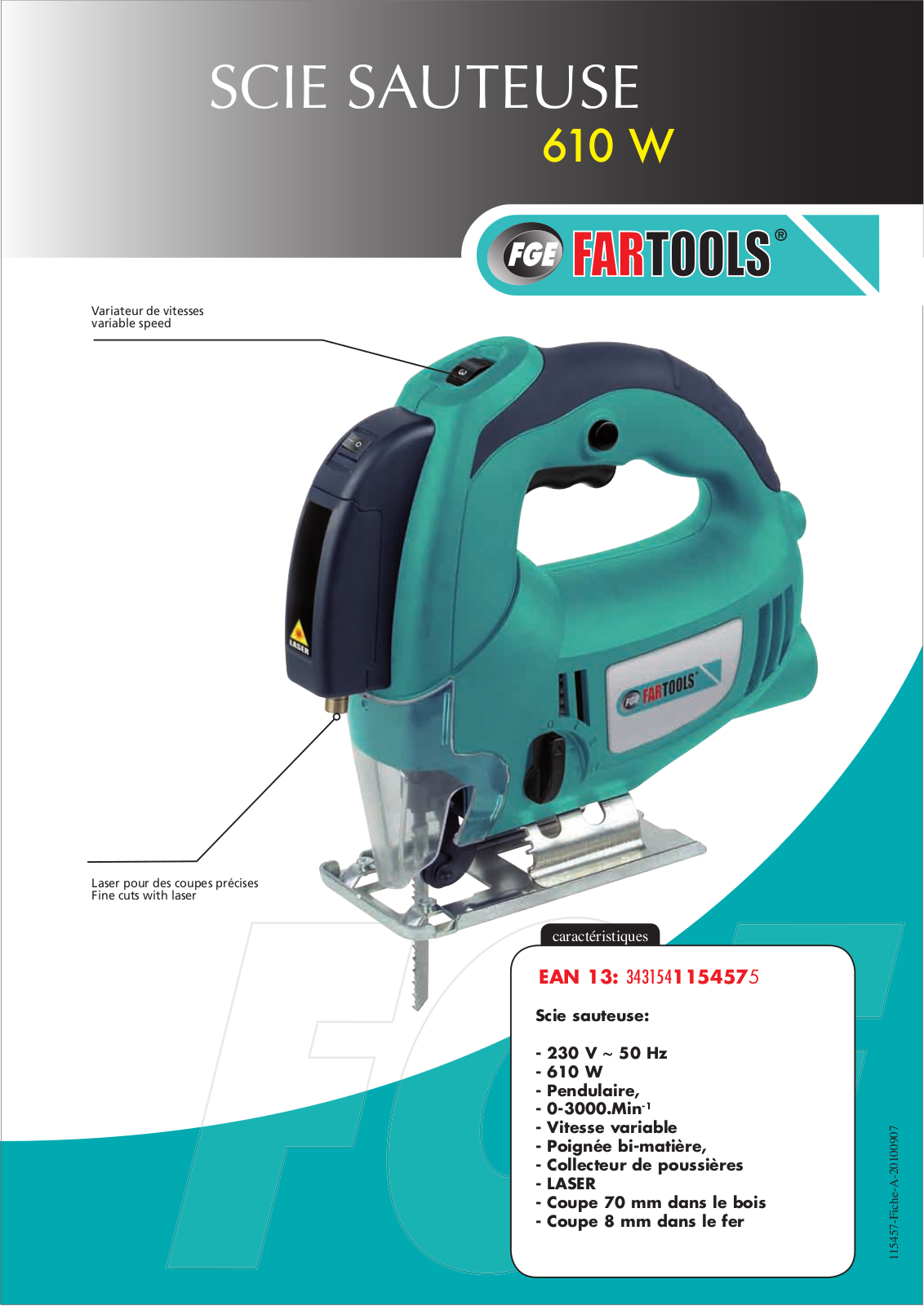 FARTOOLS JL 610 User Manual