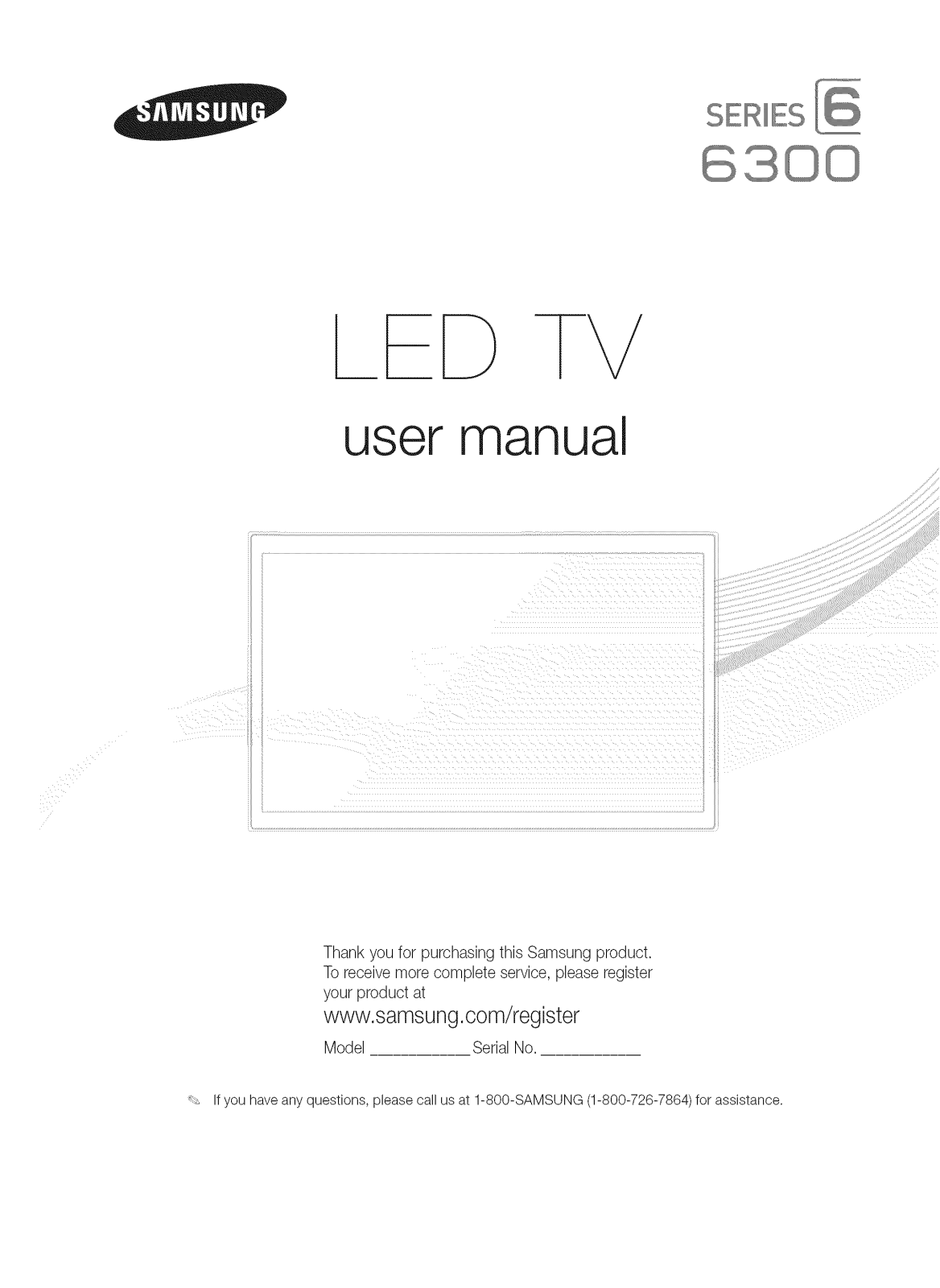 Samsung UN50F6300AFXZA-NH02, UN50F6300AFXZA-CH01, UN50F6300AFXZA-AH03 Owner’s Manual