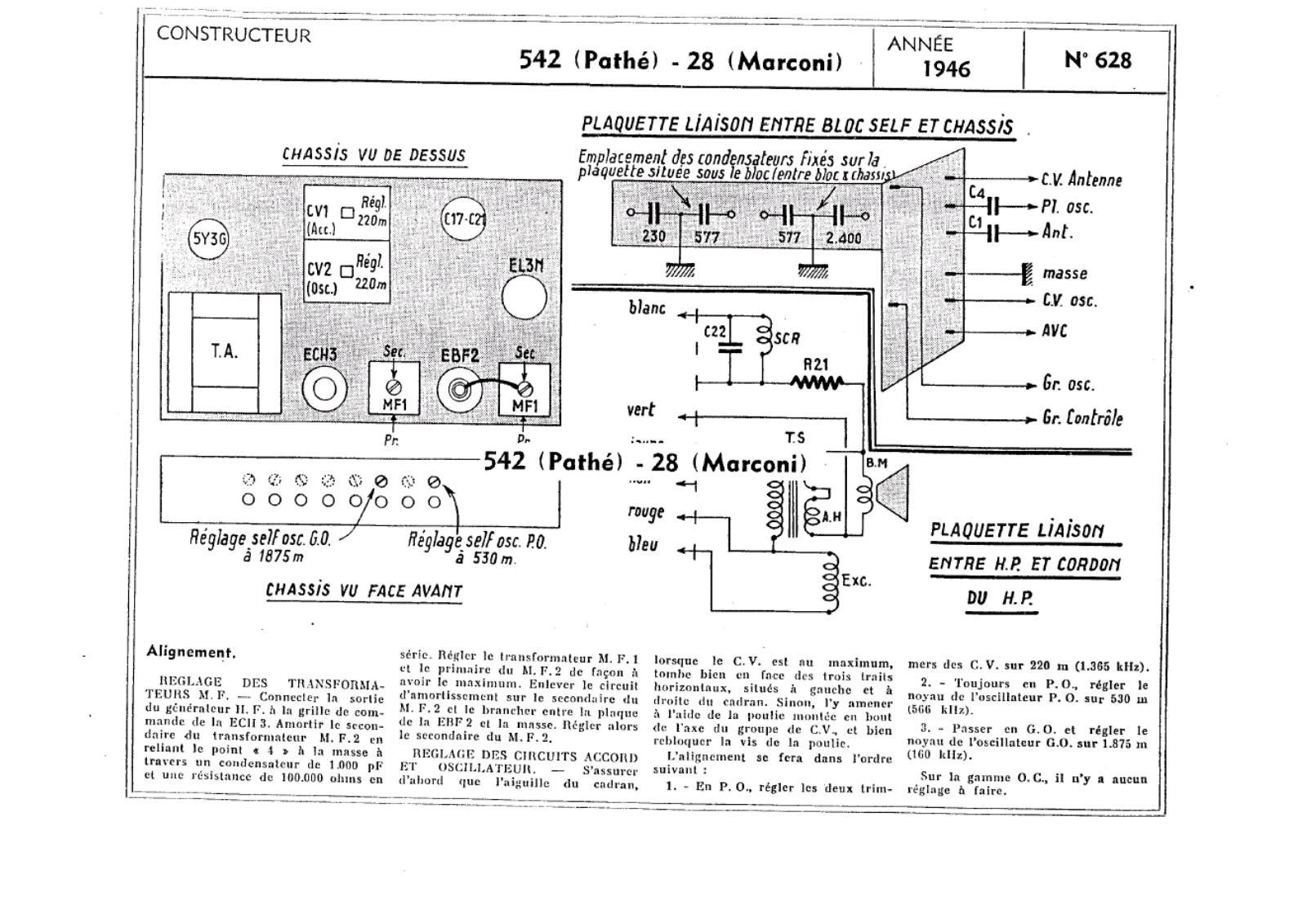 Voce Del Padrone Marconi 28 schematic