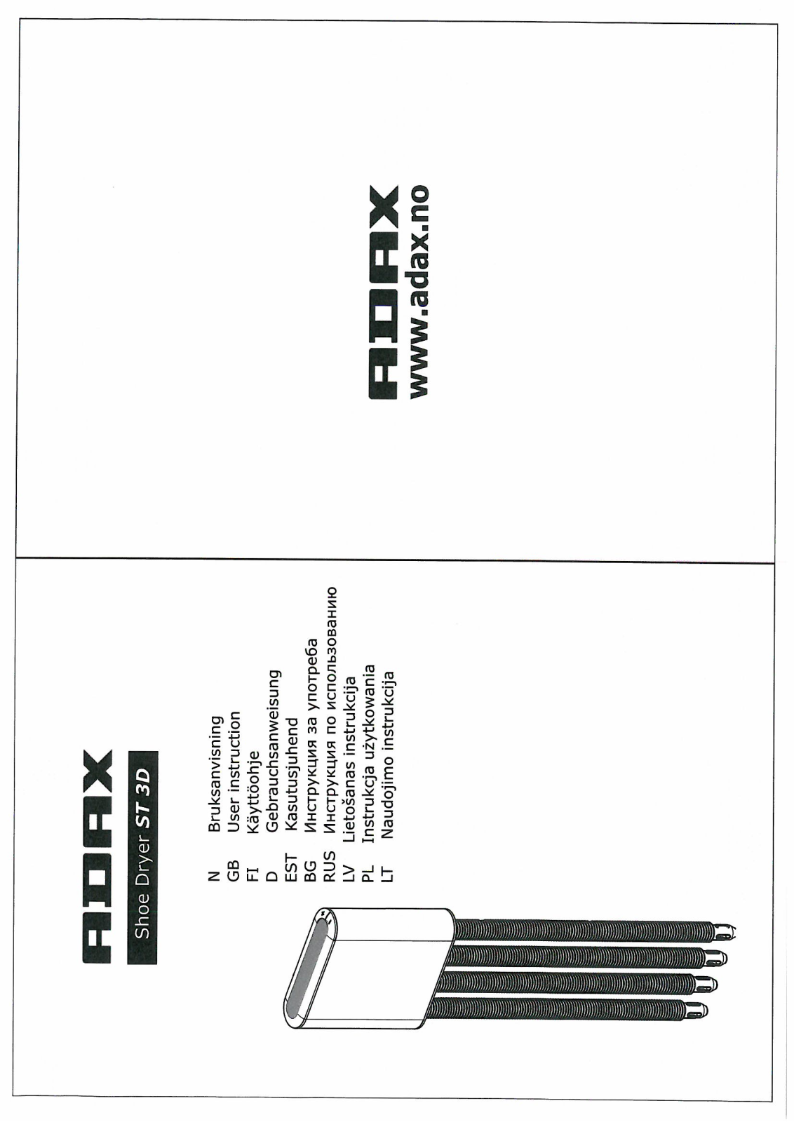 Adax ST3D User guide - ManualMachine.com