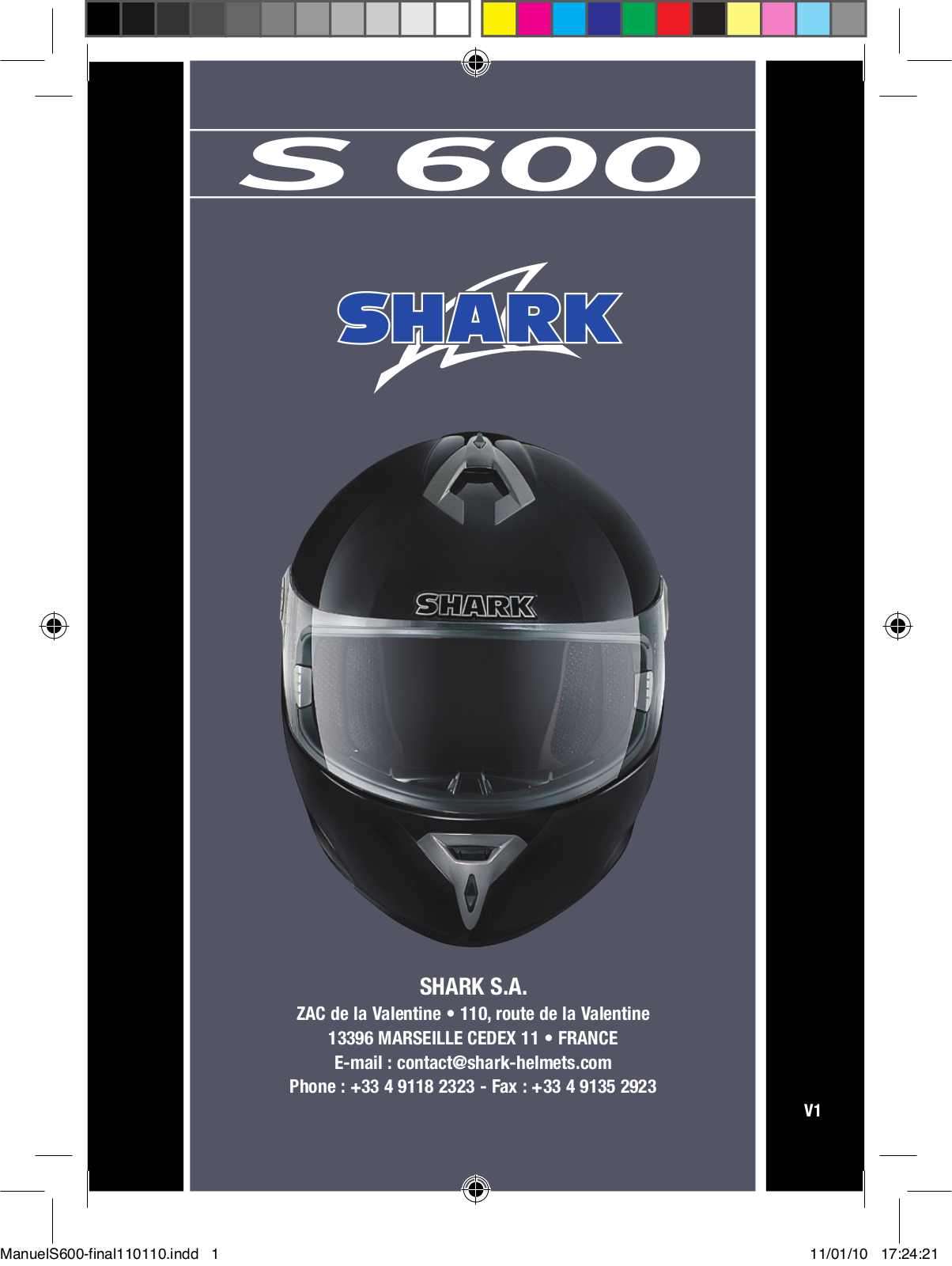 Shark S600 User Manual