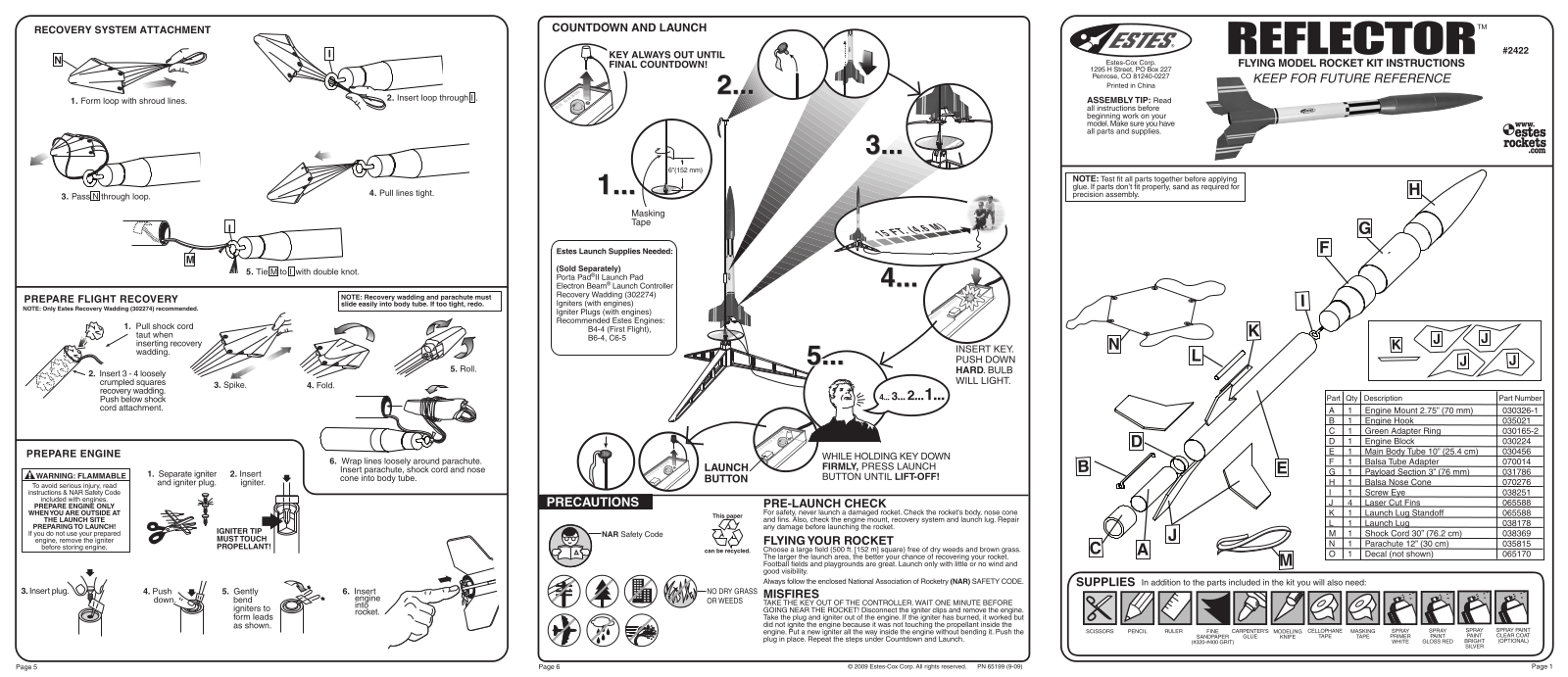 ESTES Reflector User Manual