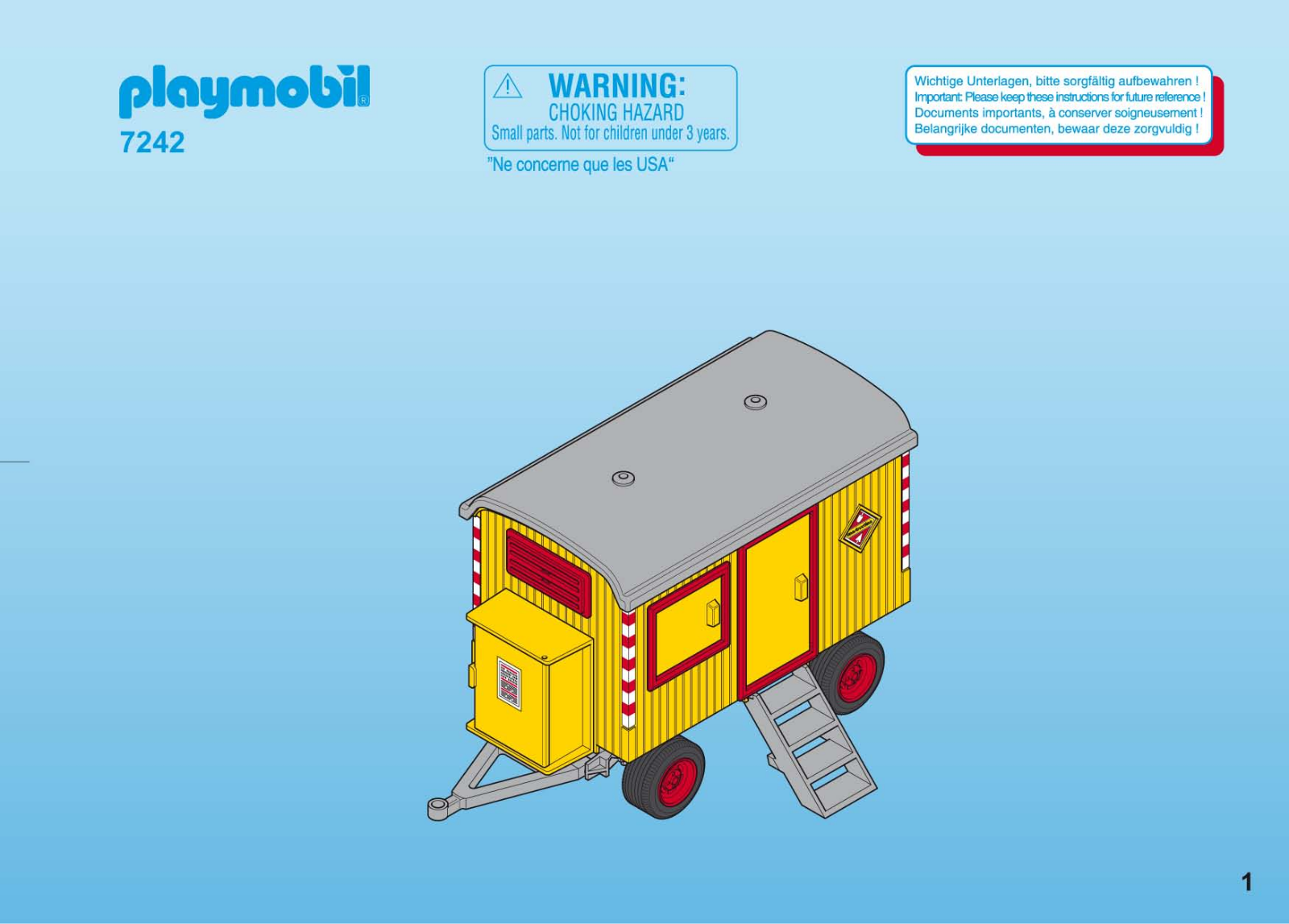 Playmobil 7242 Instructions