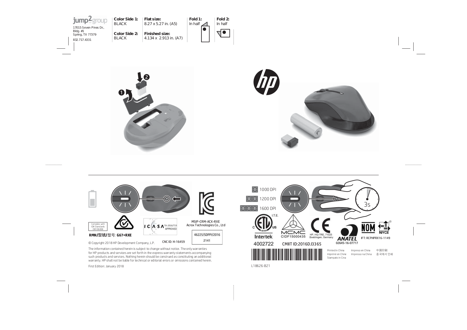 Acrox MU57 User Manual