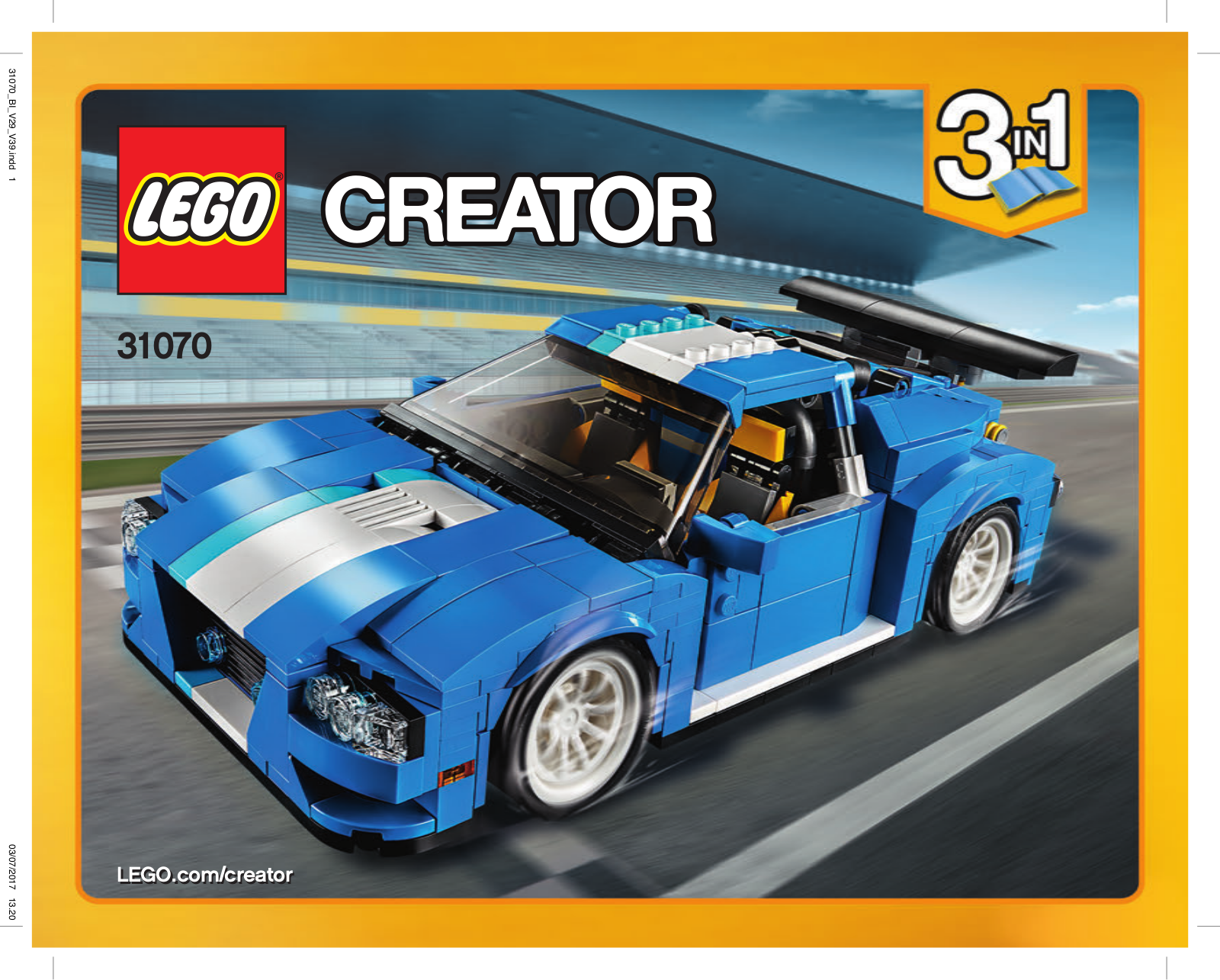 Lego 31070 User Manual