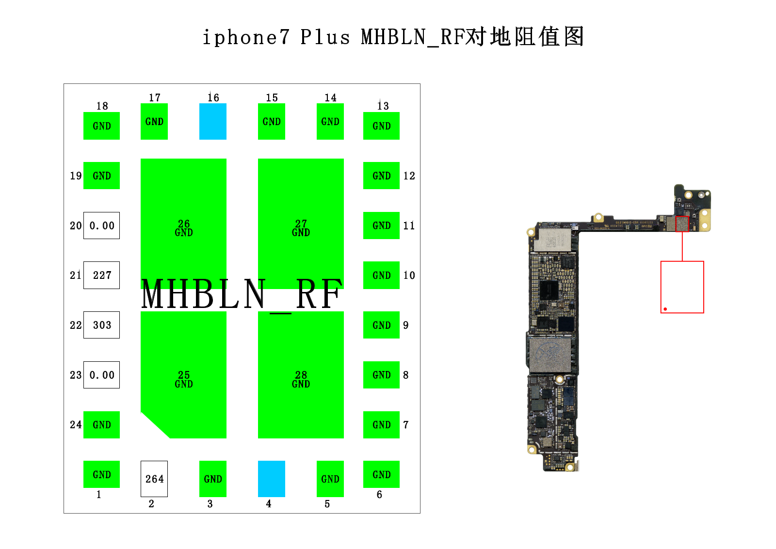 Apple iPhone 7 Plus Schematics MHBLN_RF