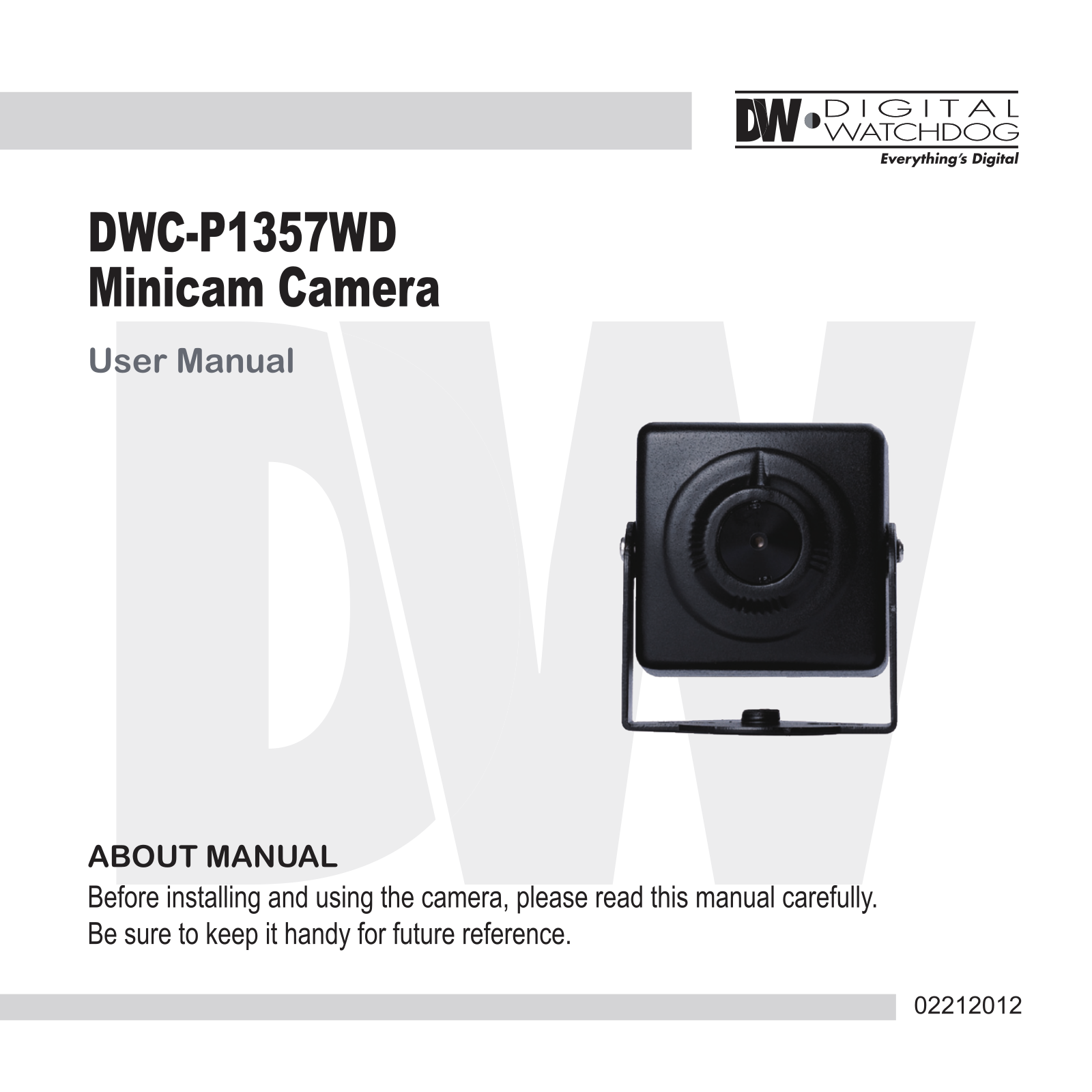 Digital Watchdog DWC-P1357WD User Manual