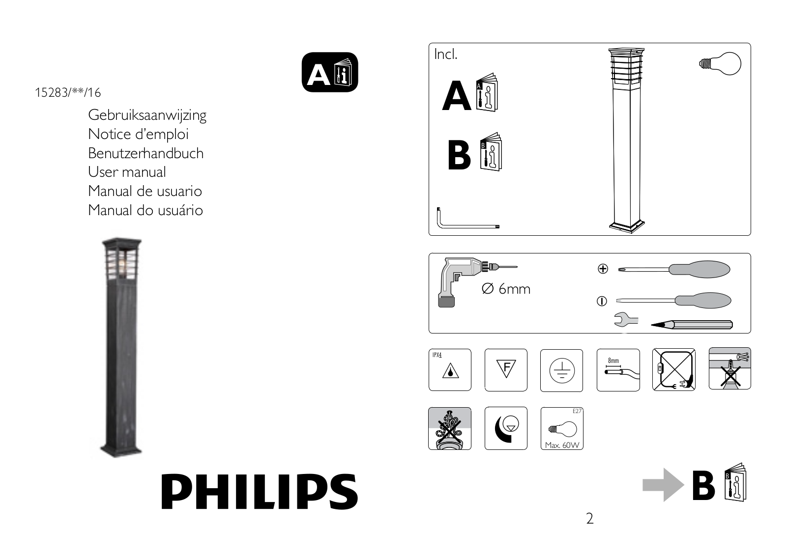 Philips 15283-54-16 User Manual