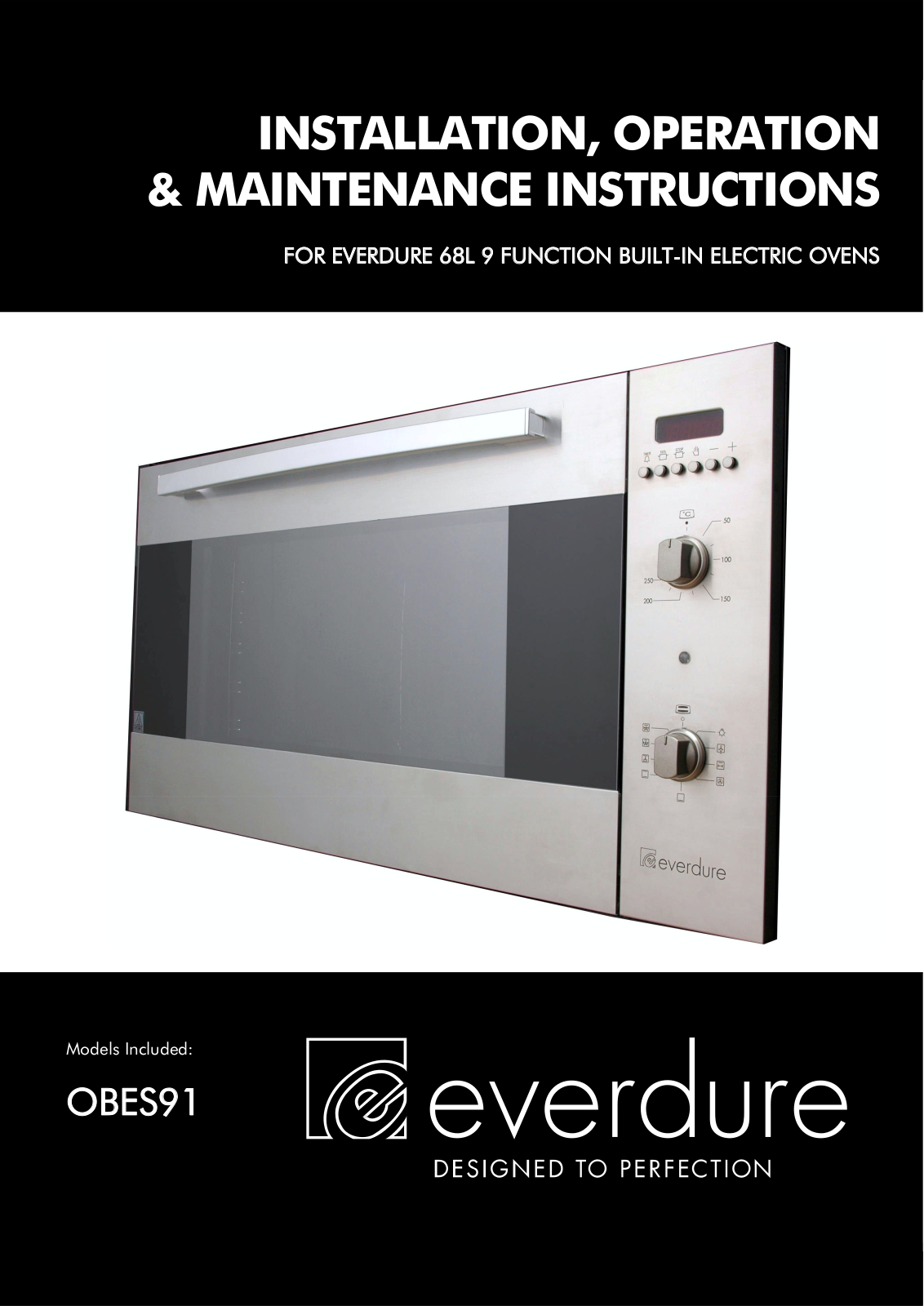 Everdure OBES91 Instruction Manual