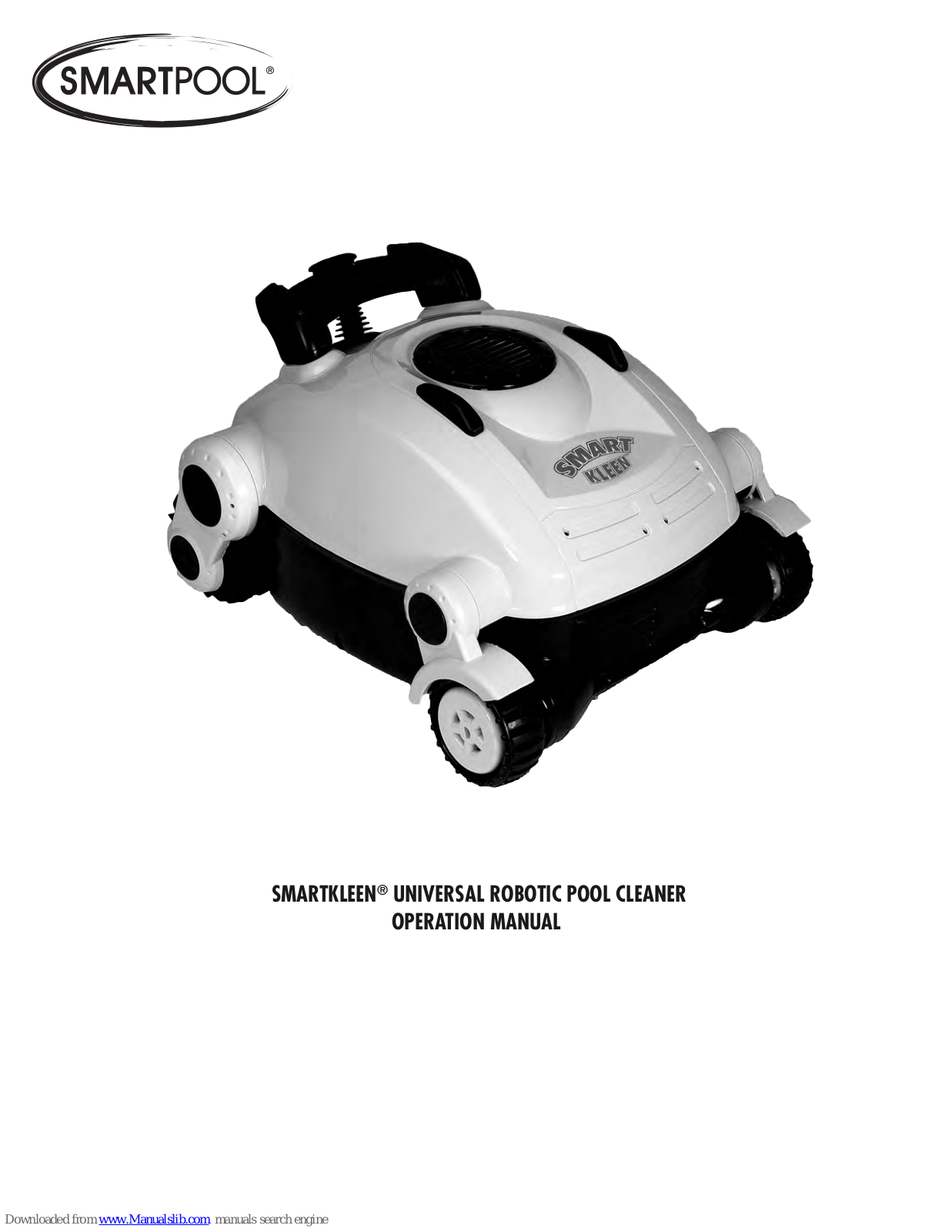 SmartPool SmartKleen Operation Manual - ManualMachine.com