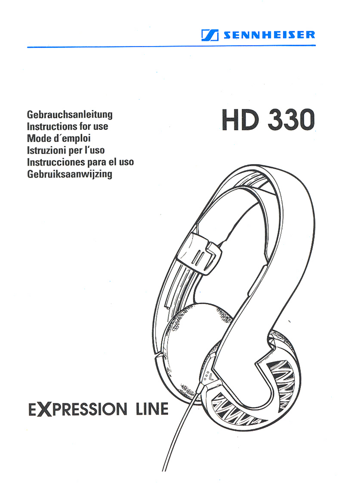 Sennheiser HD 330 User Manual