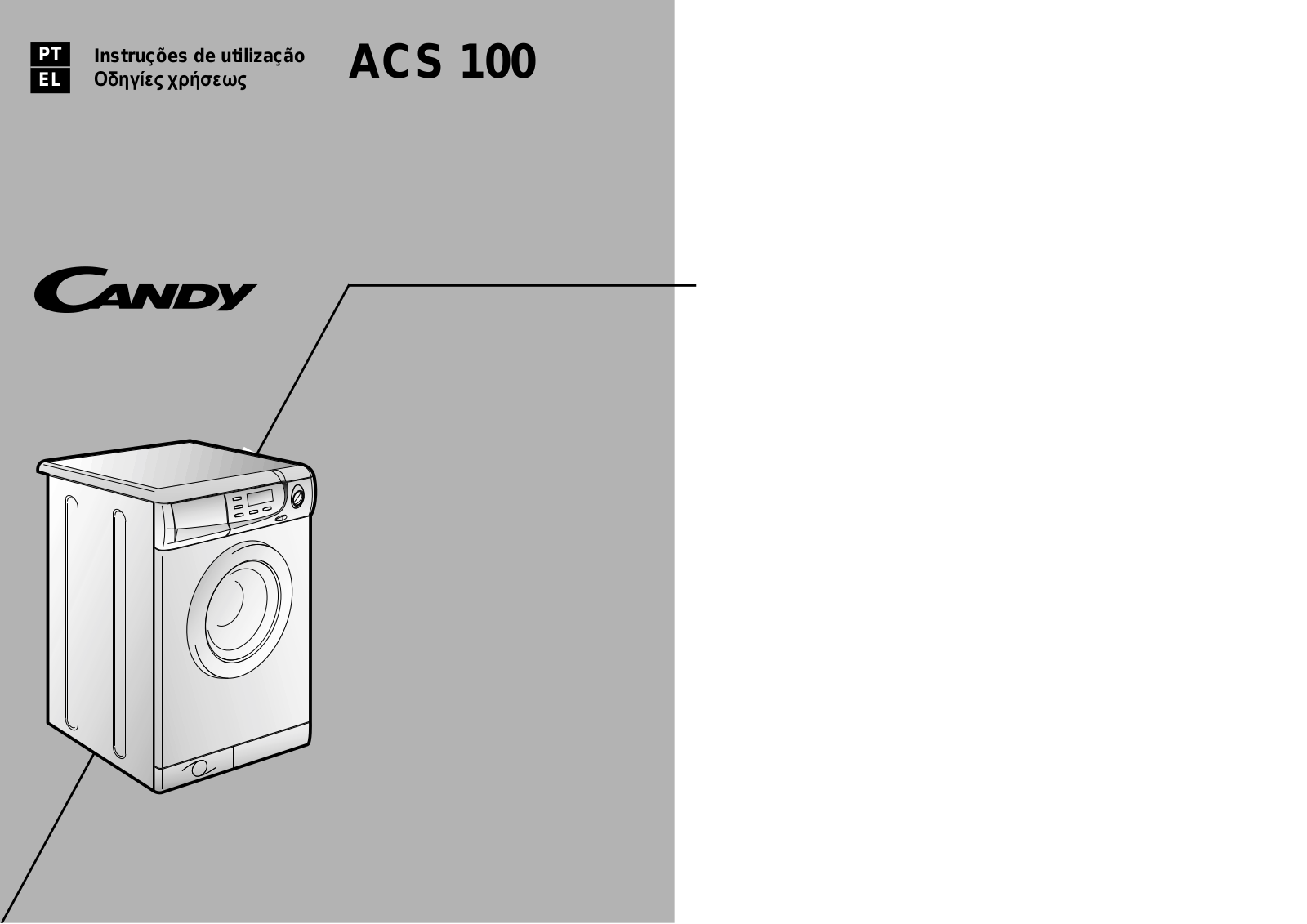 Candy ACS100.6SY User Manual