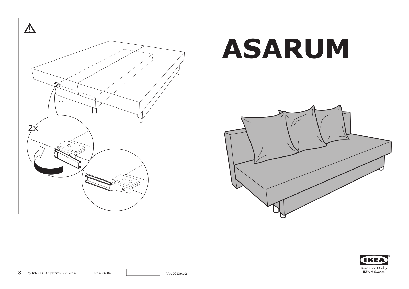 IKEA ASARUM User Manual