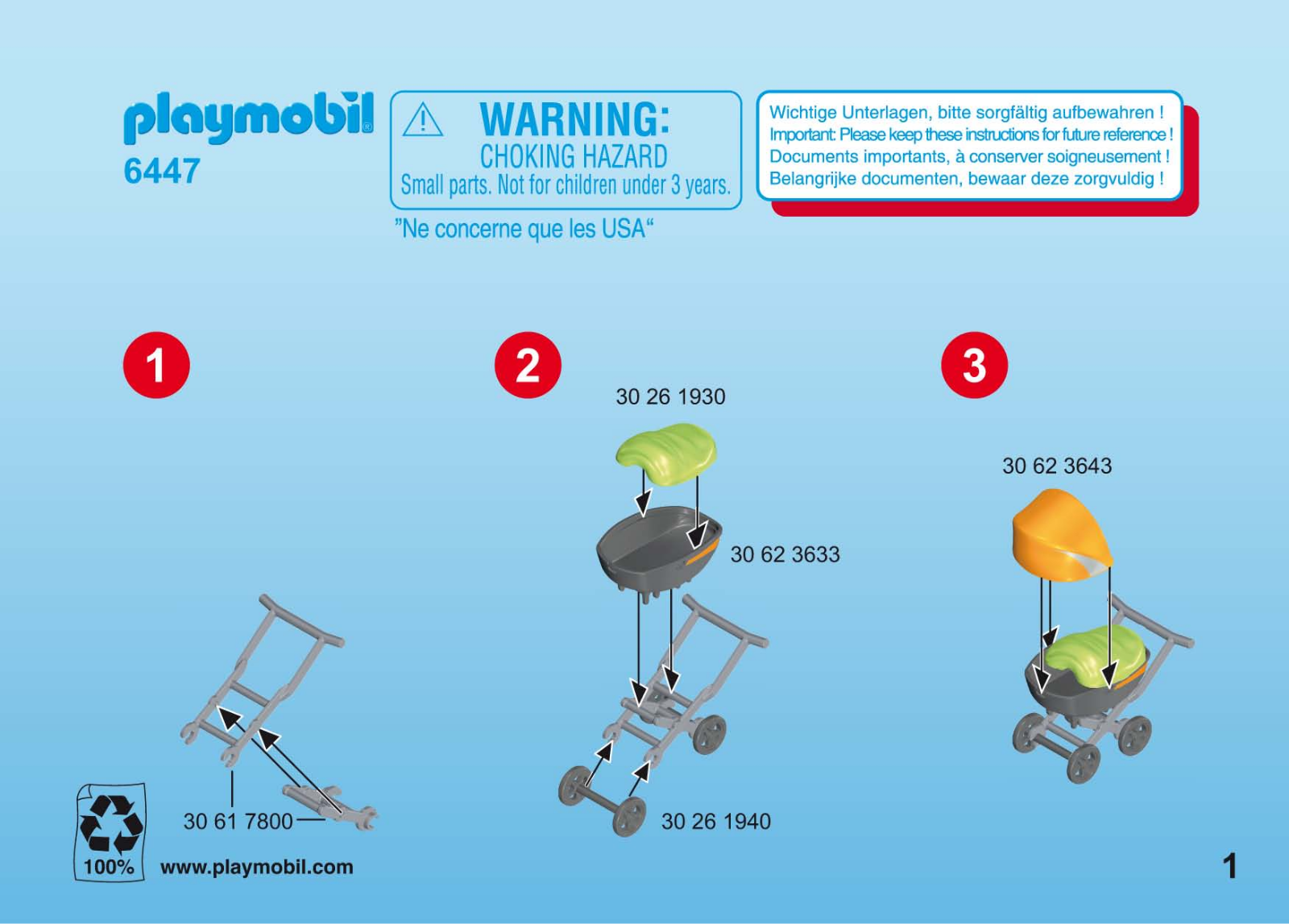 Playmobil 6447 Instructions